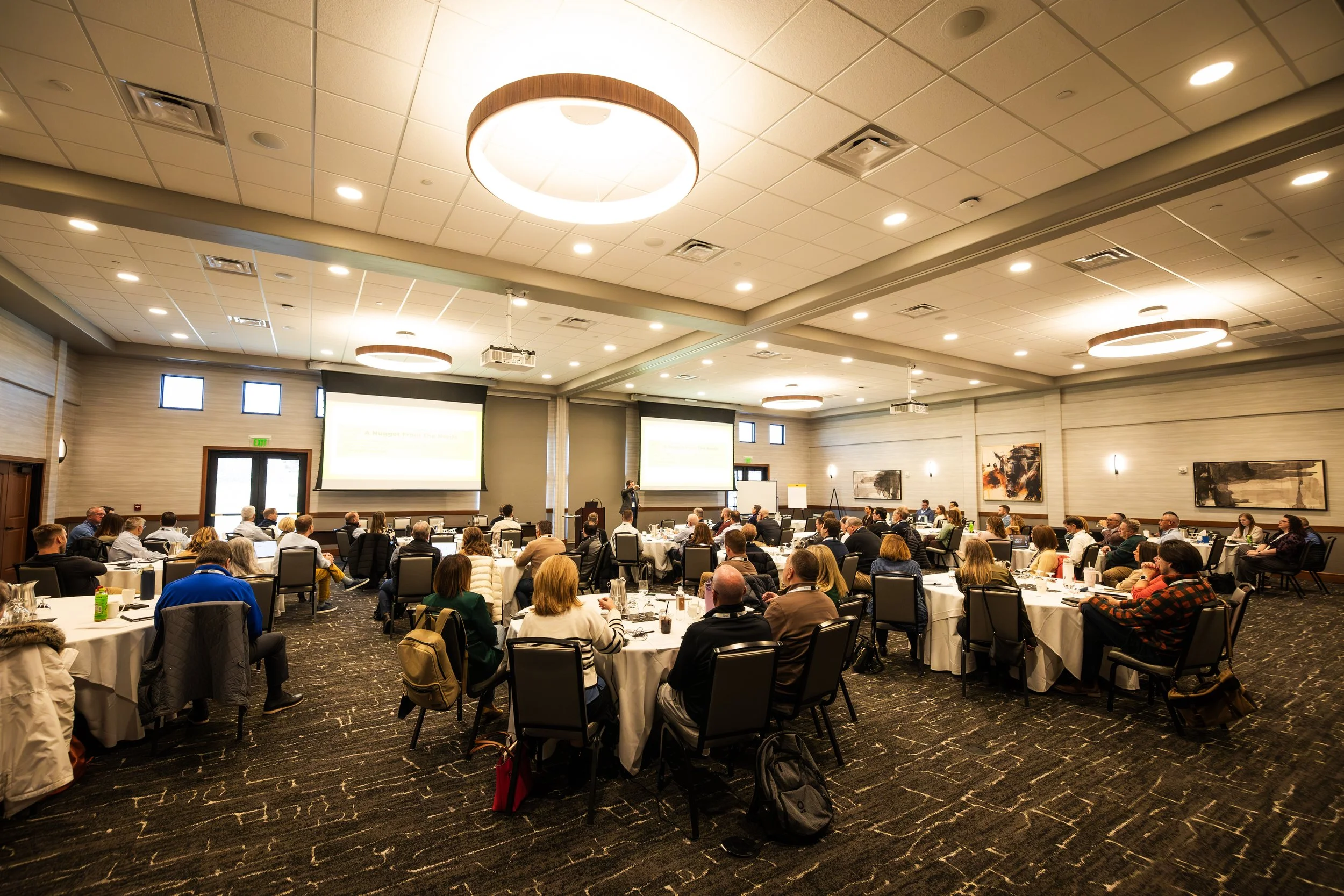 large conference in the barolo ballroom