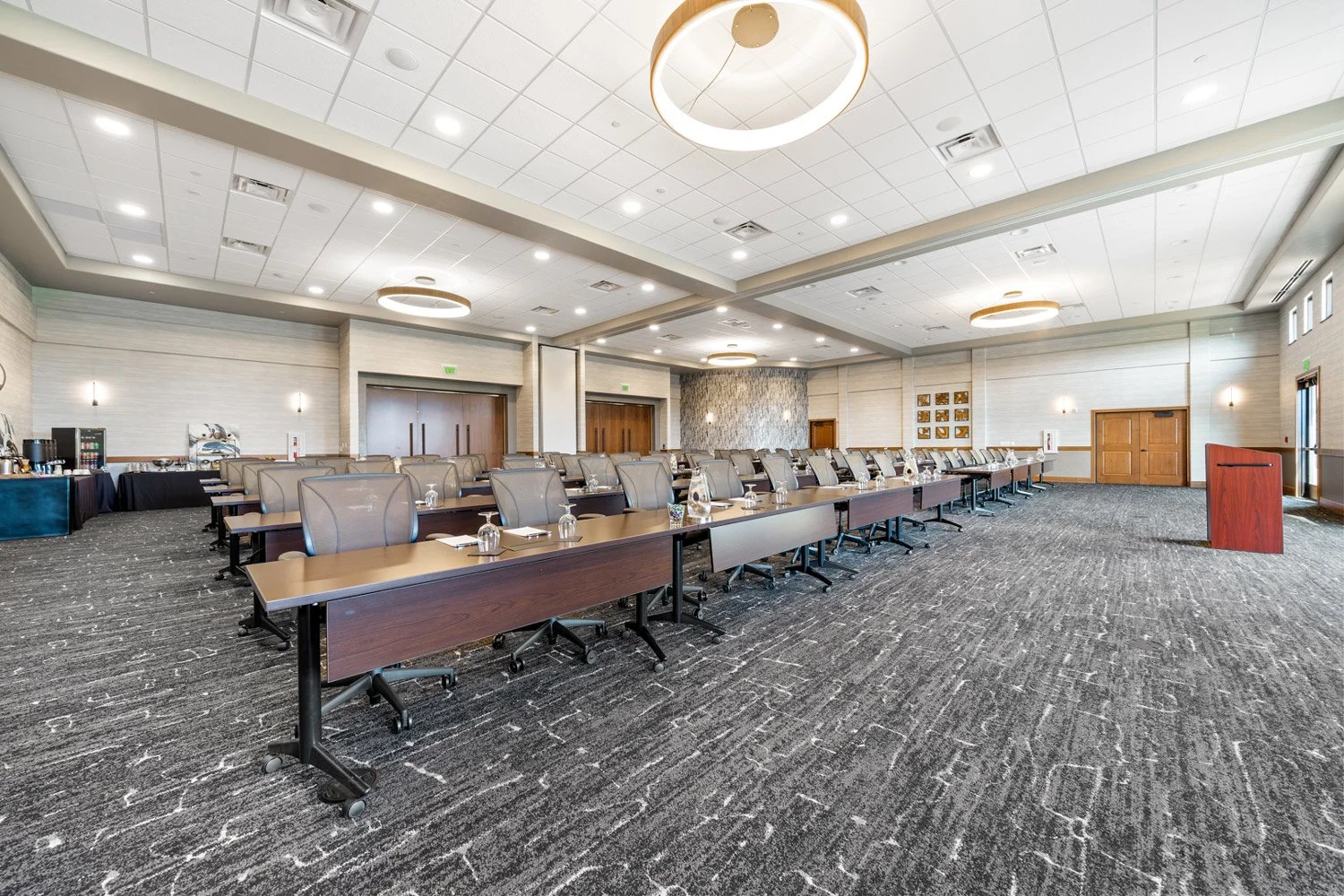 classroom arrangement for conference
