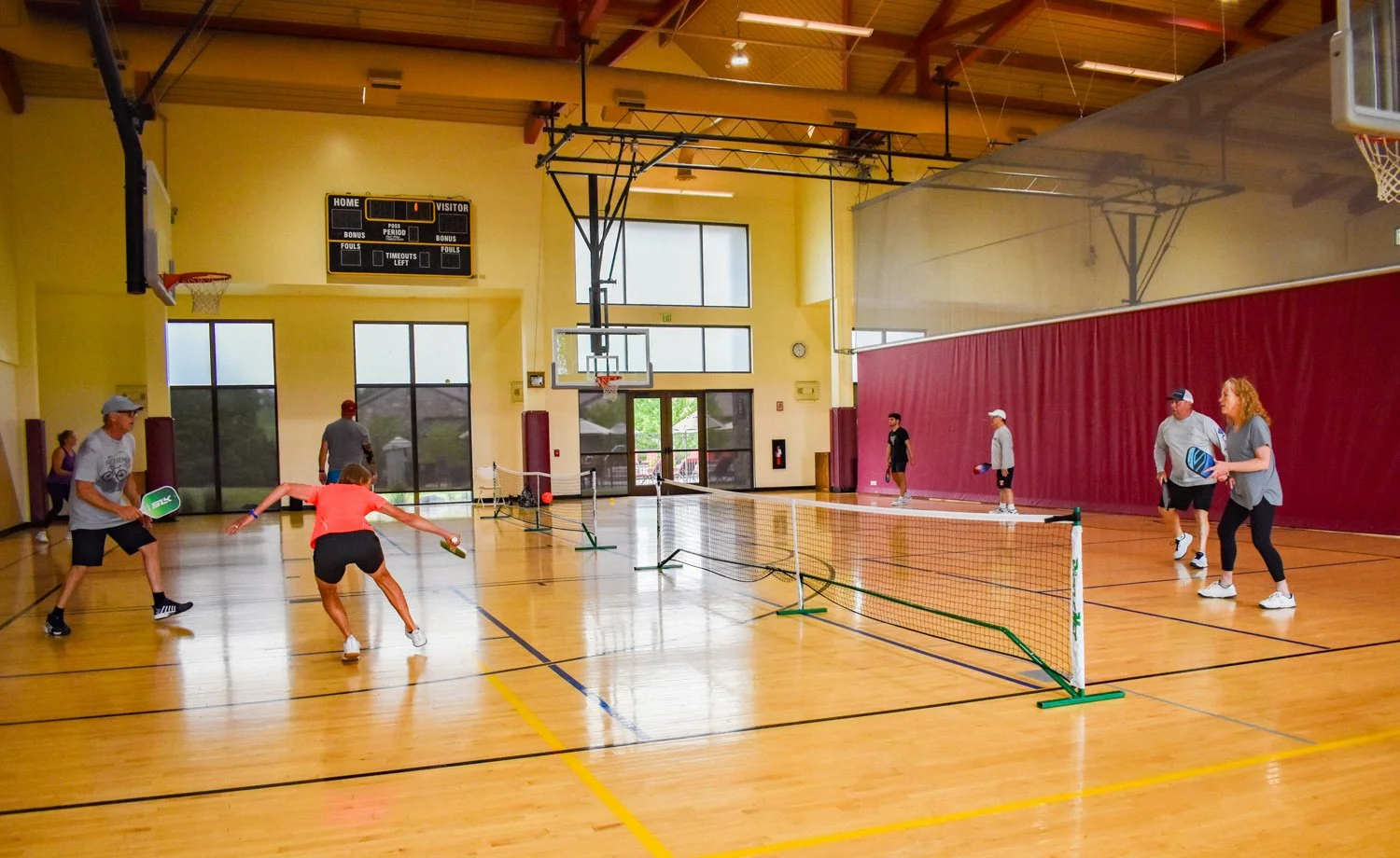 pickleball indoor courts