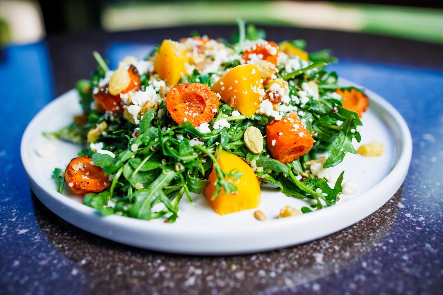 fresh salad at flying horse steakhouse