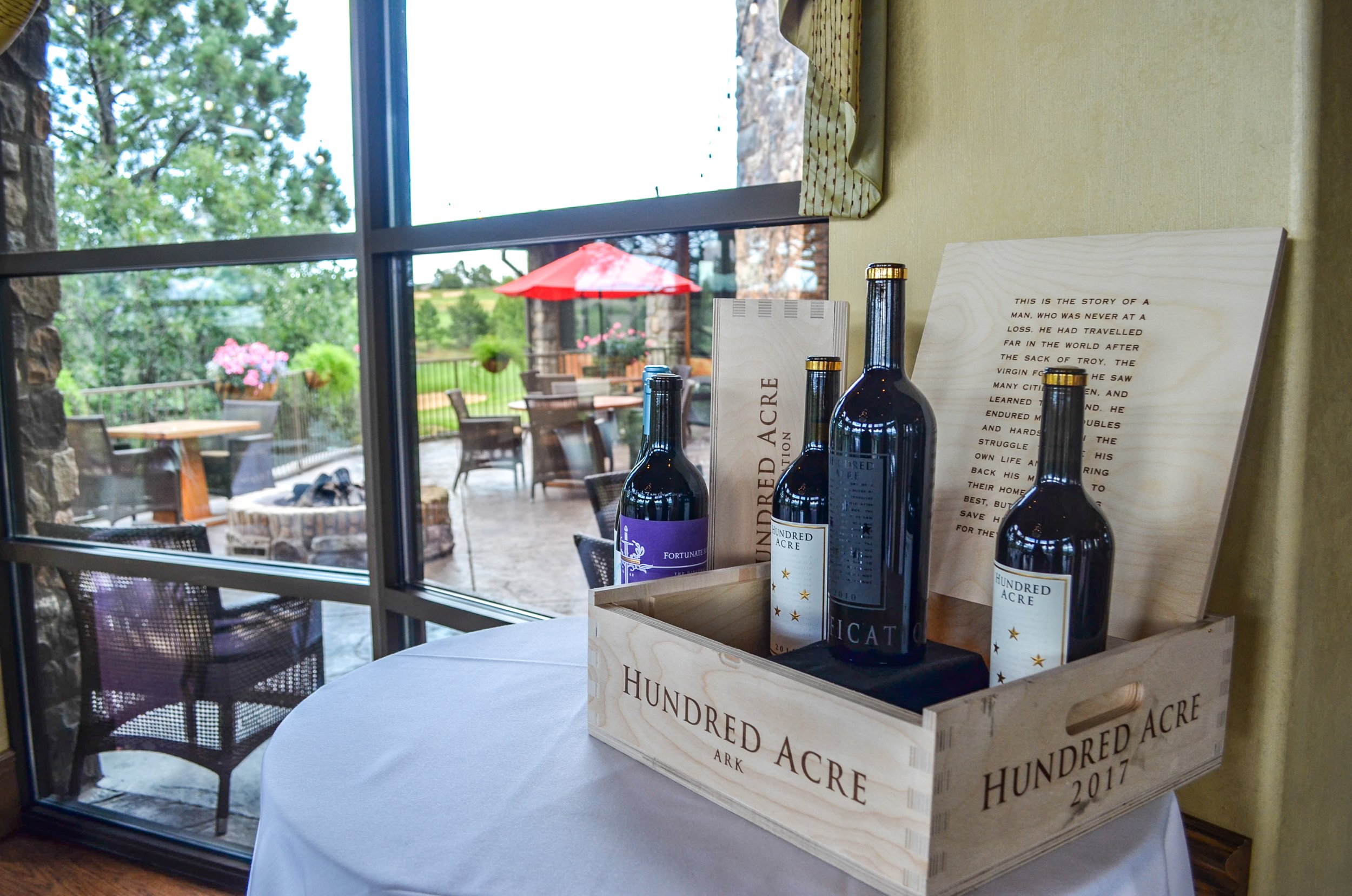 steakhouse rotunda wine dinner