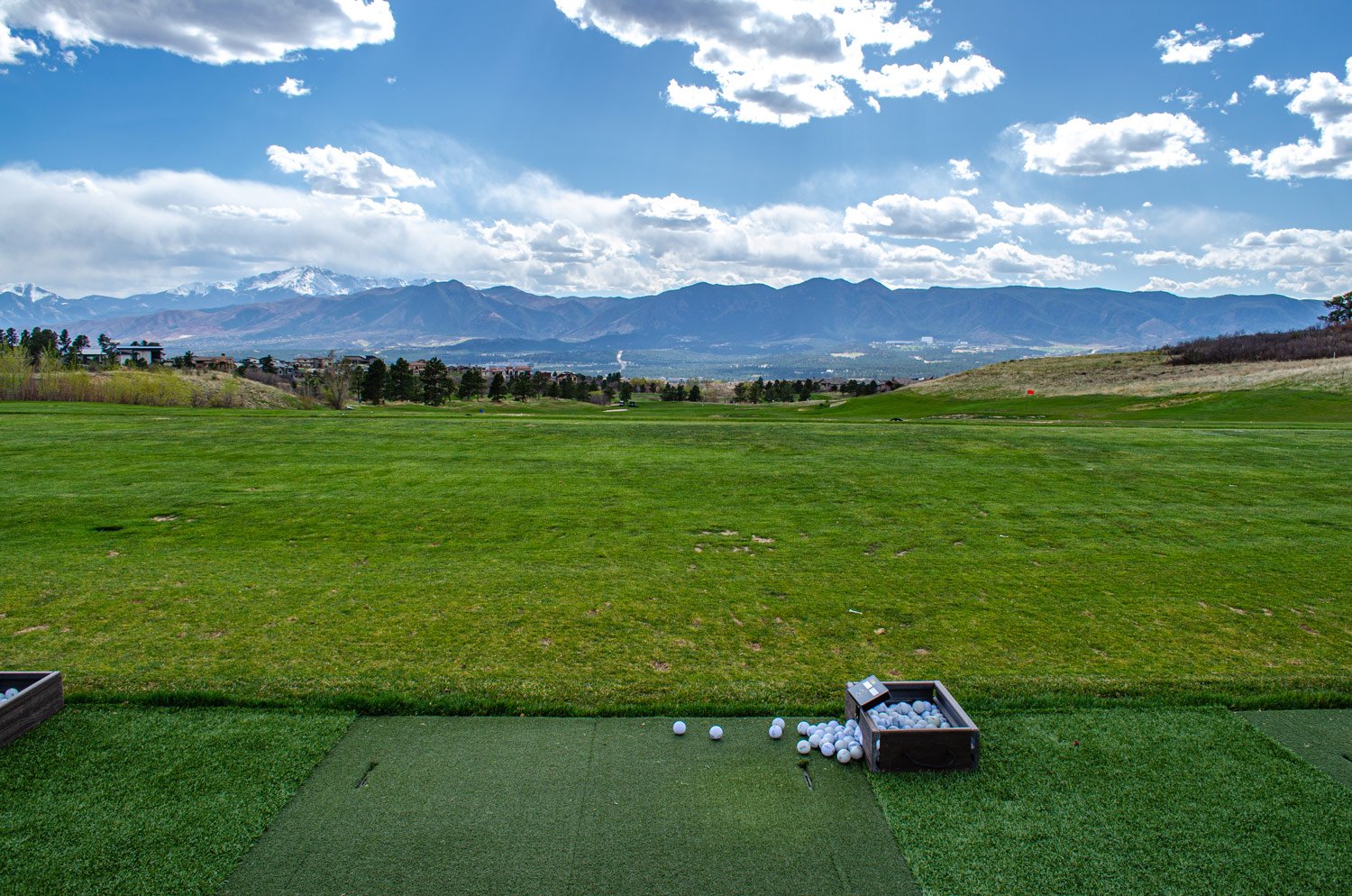 driving range views at weiskopf
