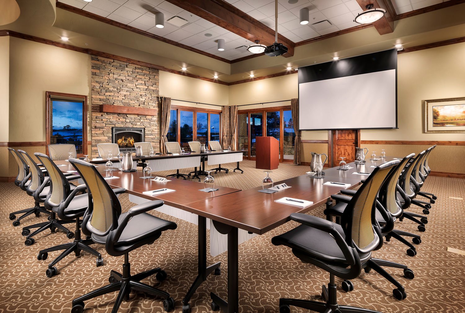 private conference room