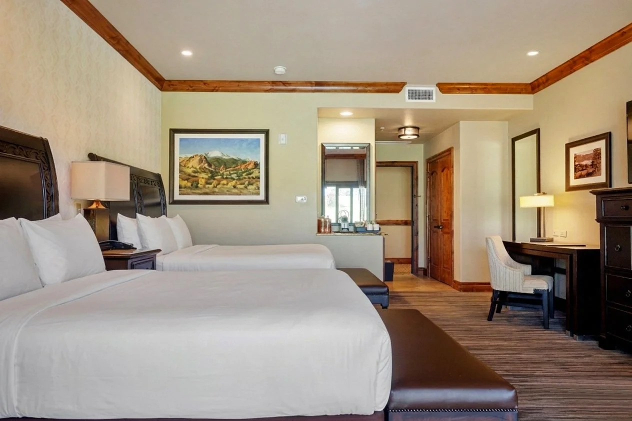 double queen room with work station