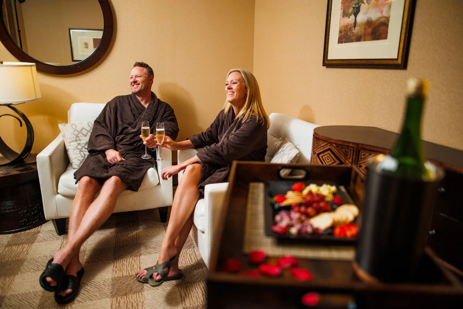 spa day for valentines day or anniversary date