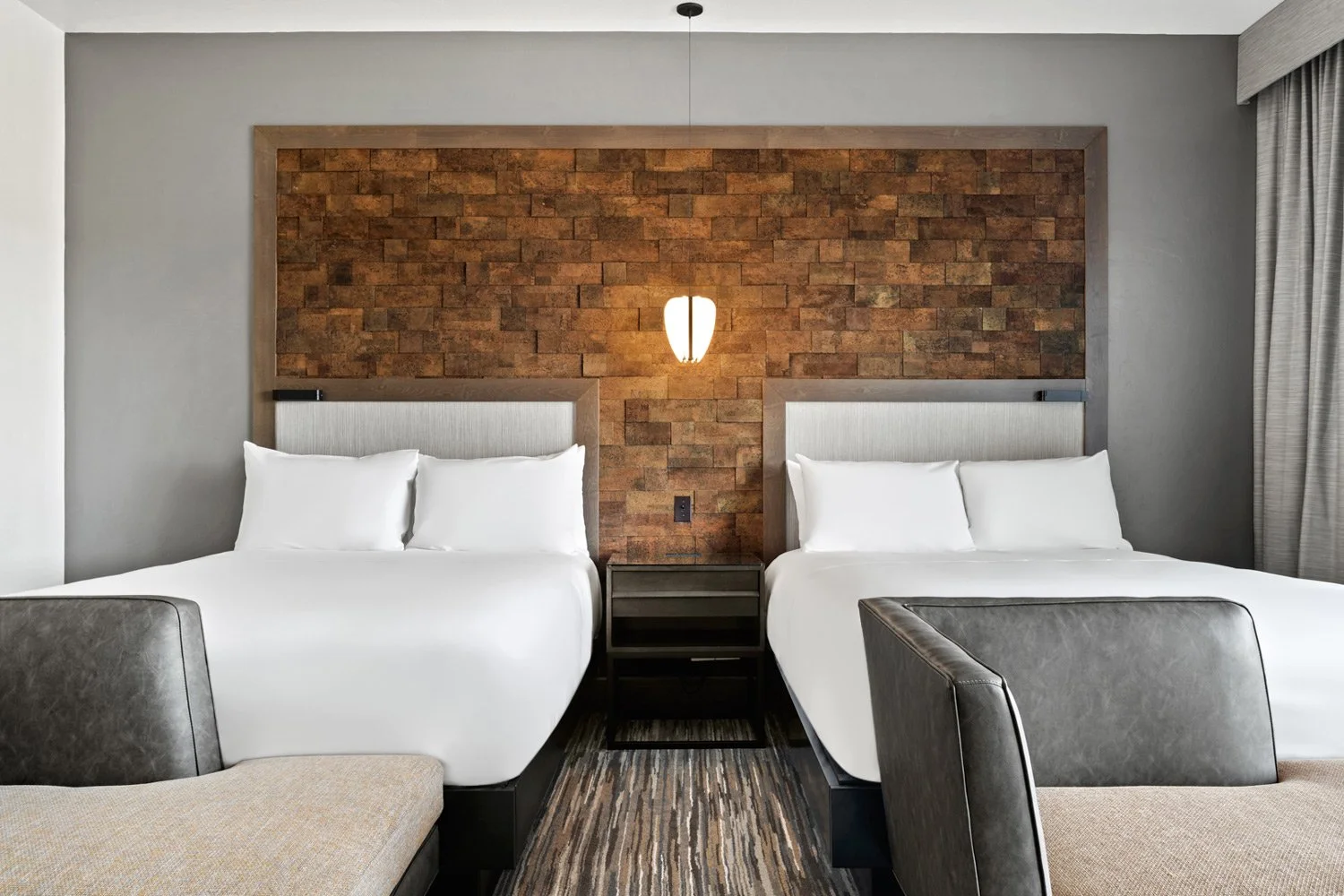 double queen luxury guest room