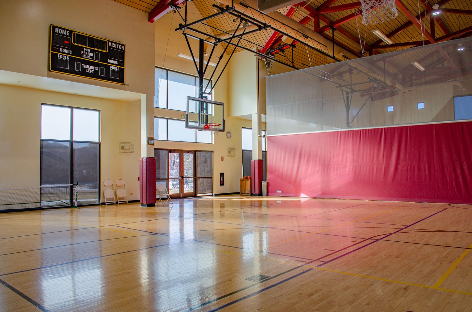 Basketball 1/2 Court Play 