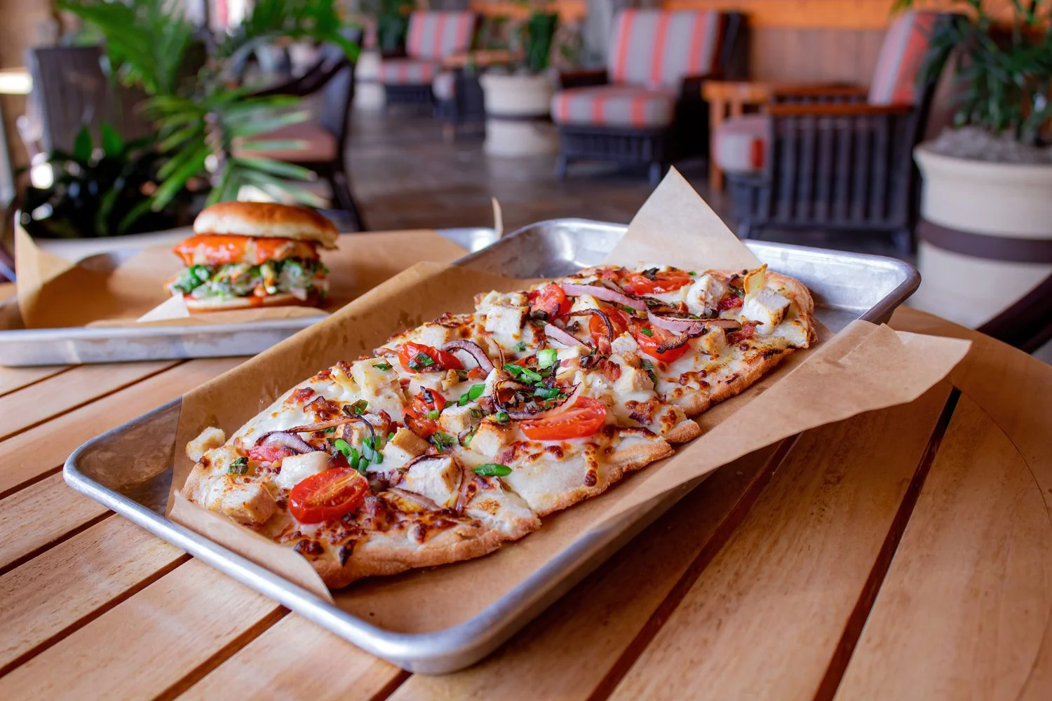 flatbread pizza at the athletic grill colorado springs resort food dining