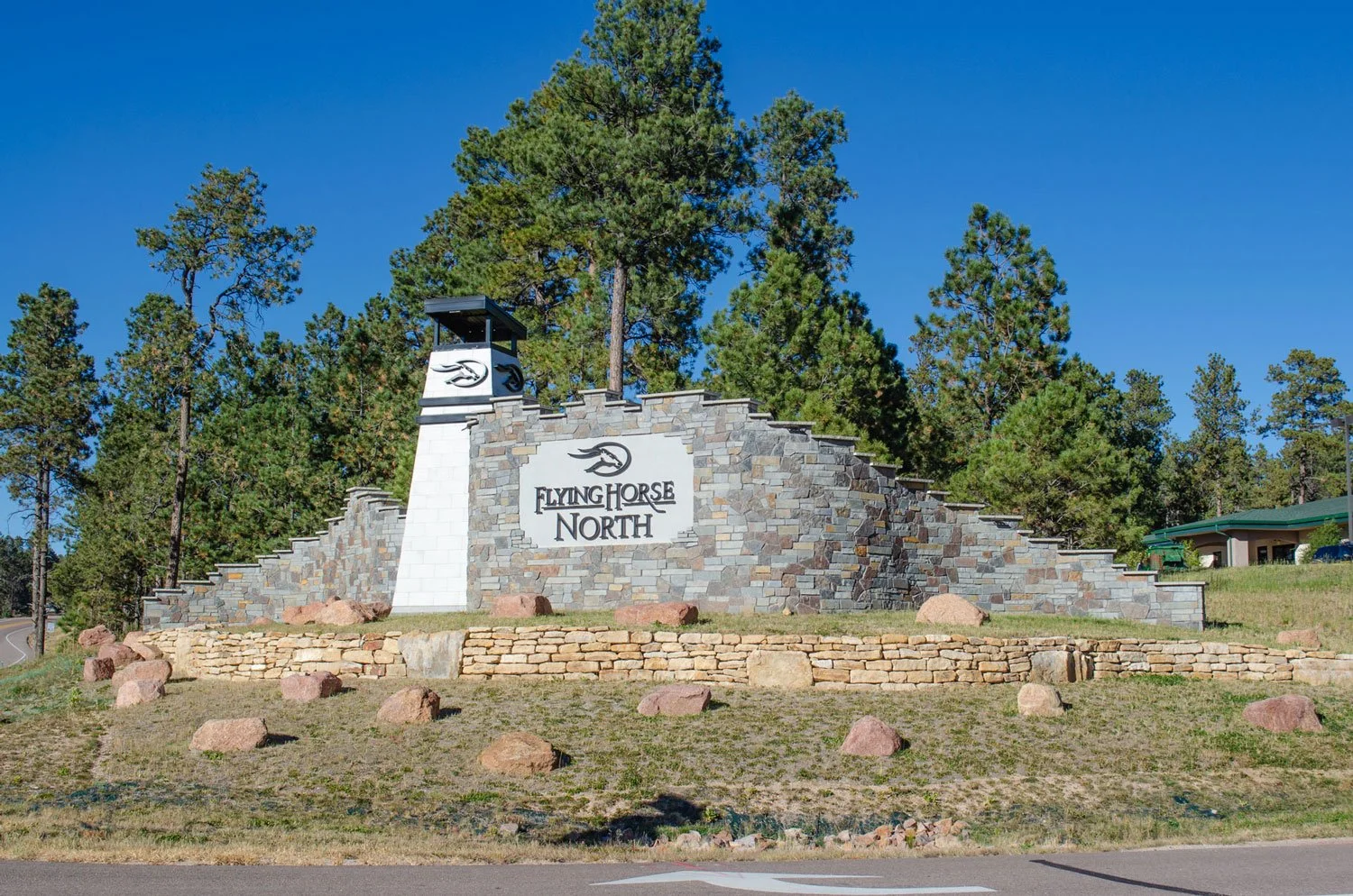 Flying Horse North entrance