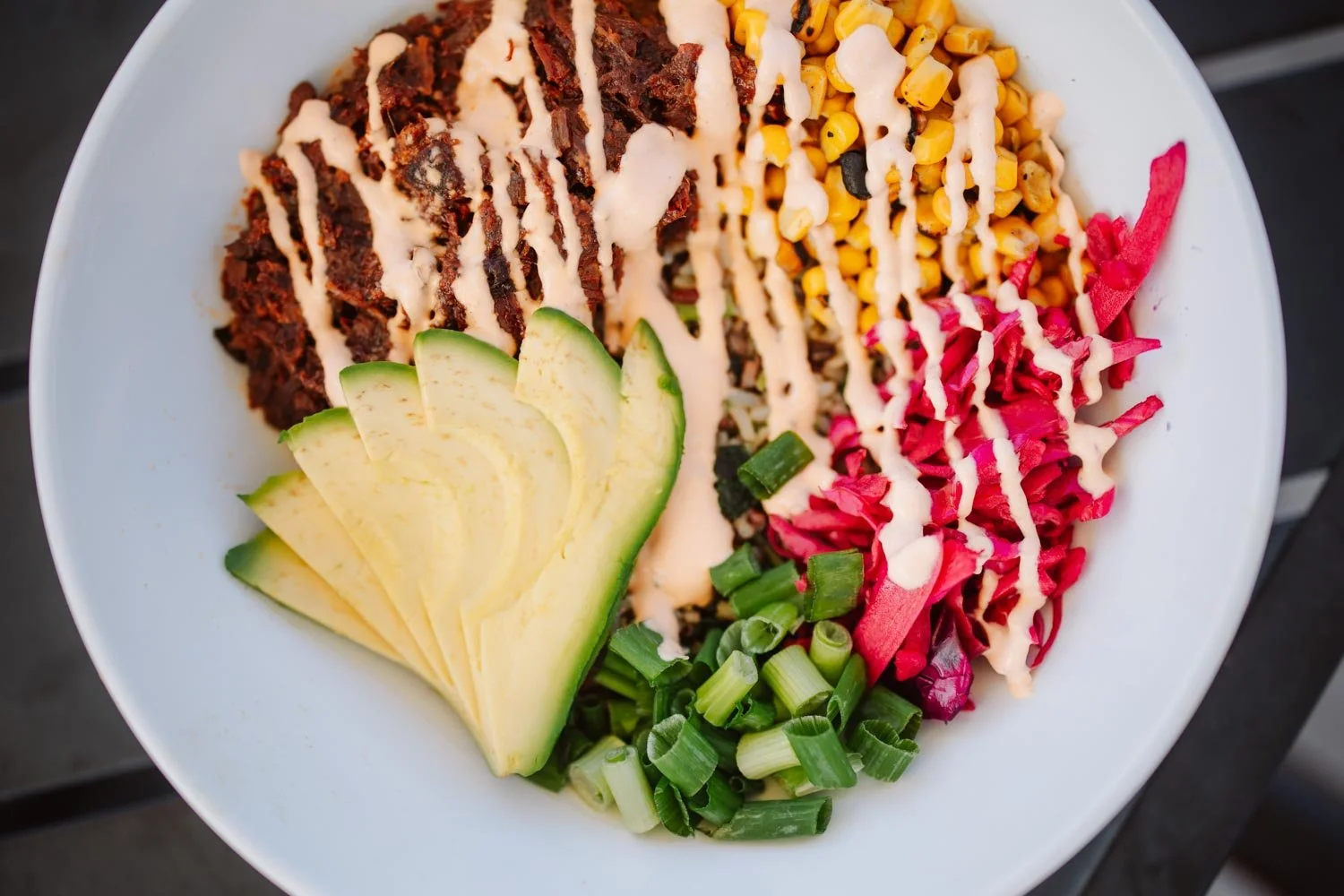 harissa avocado bowl 