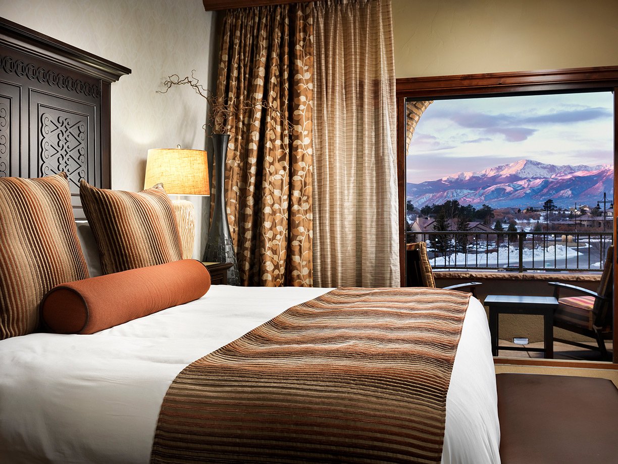 guestroom with mountain views