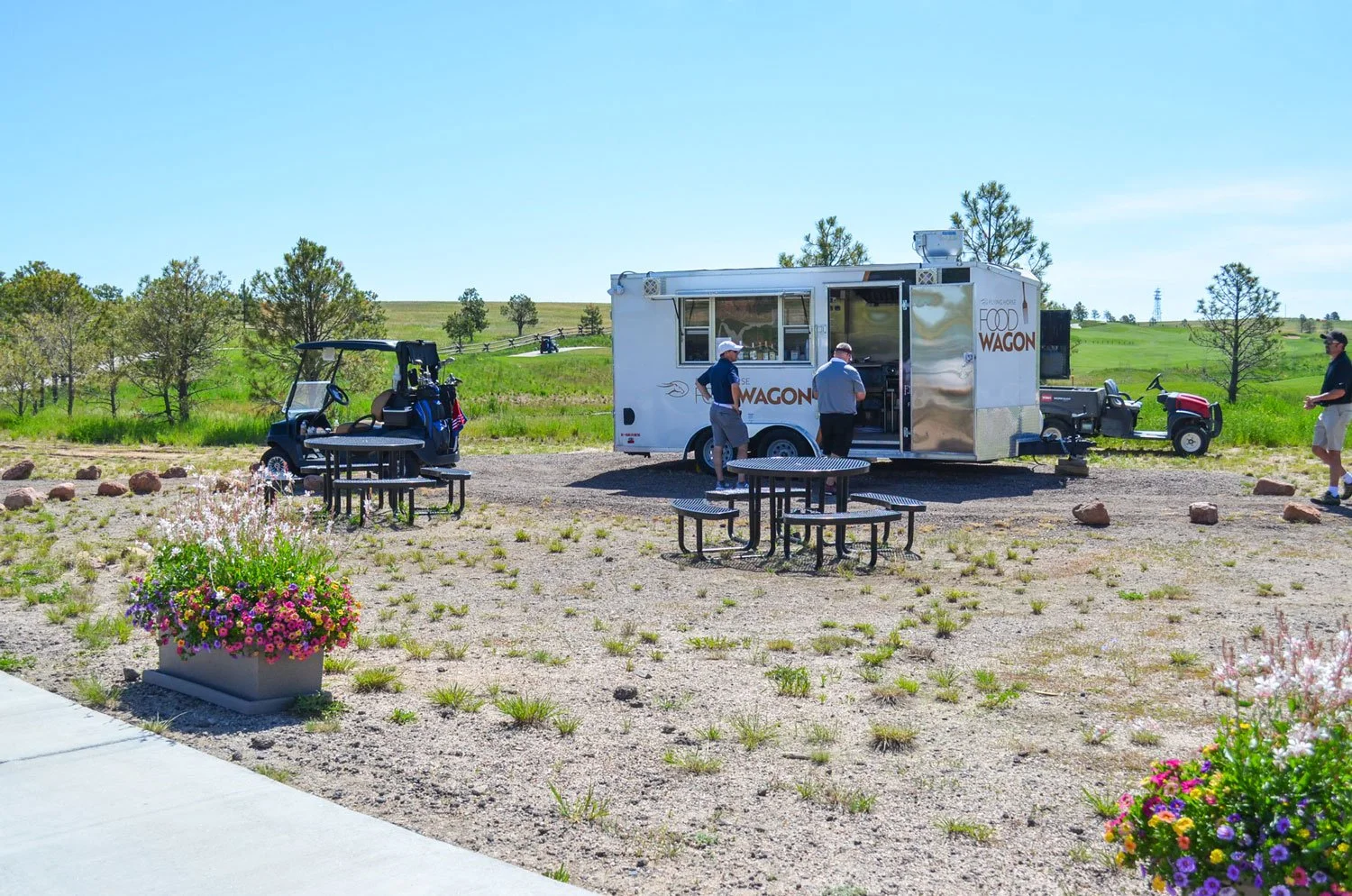 Food Wagon on flying horse north golf course