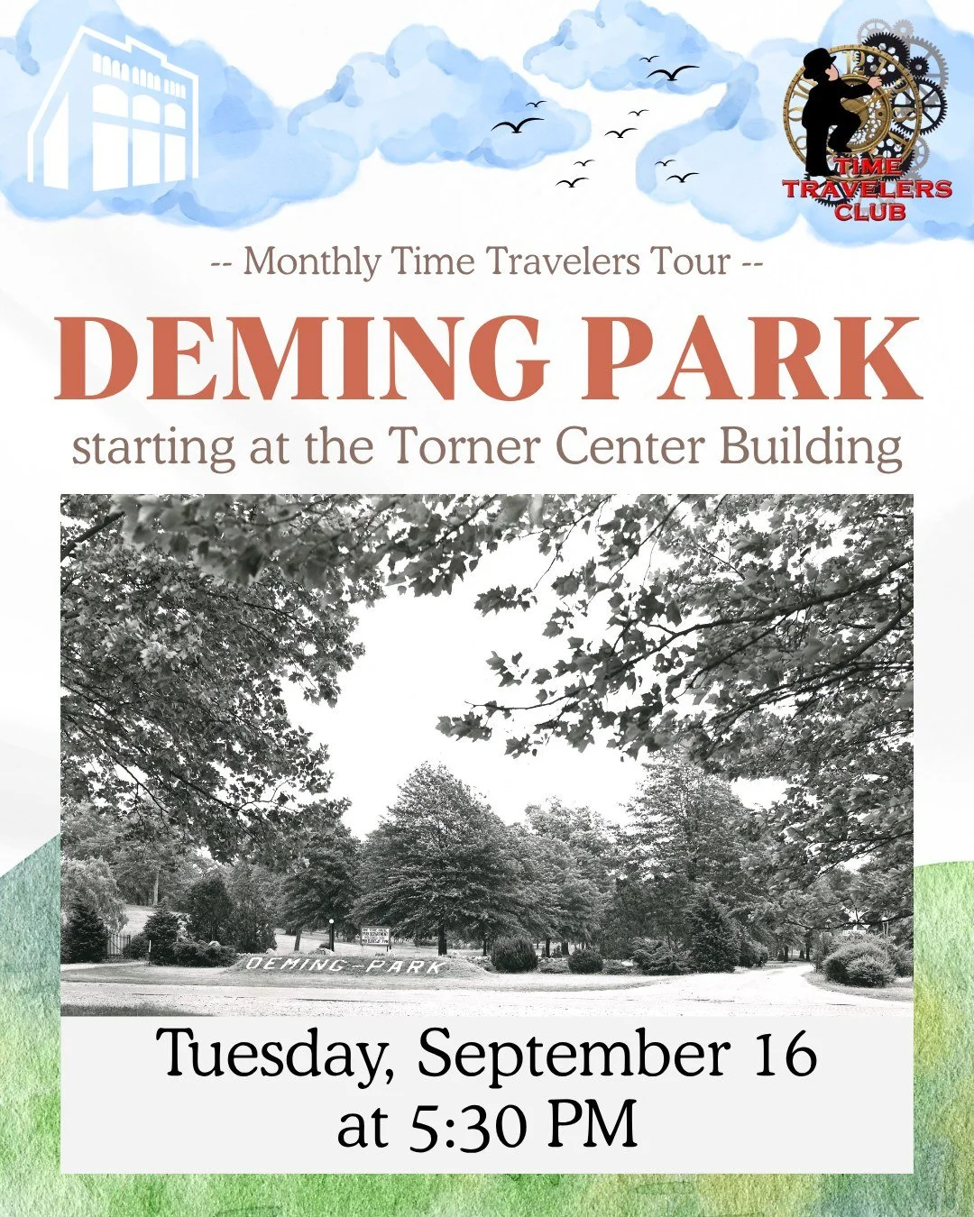 Time Traveler's Tour- Deming Park