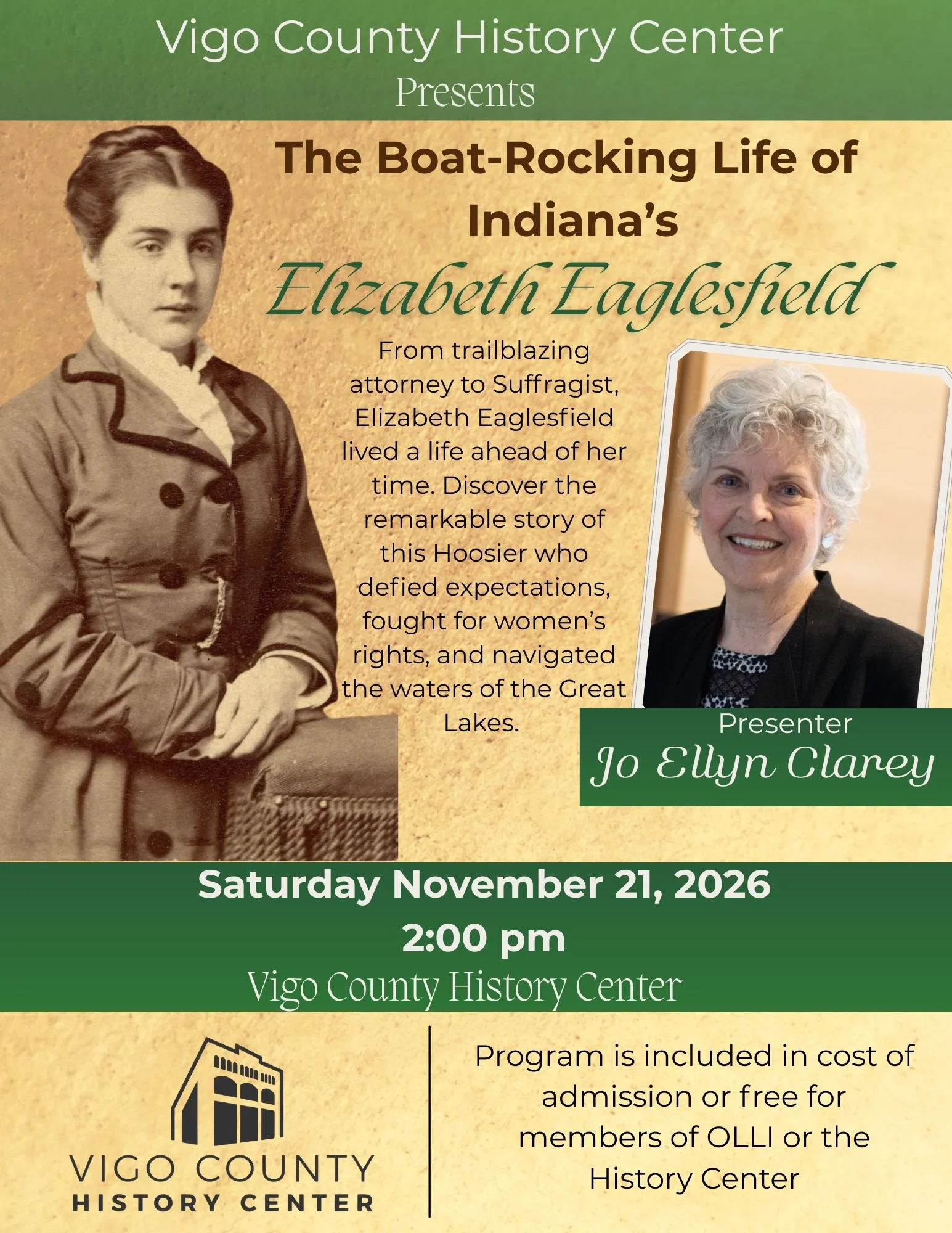 The Boat-Rocking Life of Indiana's Elizabeth Eaglesfield
