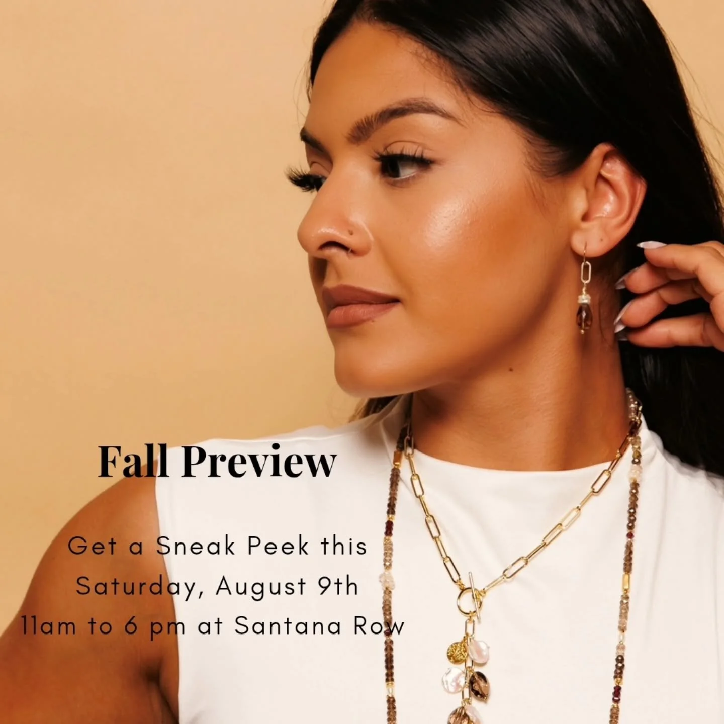 Splash Jewelry will be back at the Makers Market at Santana Row this Saturday,  August 9th. Come see our Fall 2025 line-up! #chakrajewelry #artisanjewelry #handmadejewelry