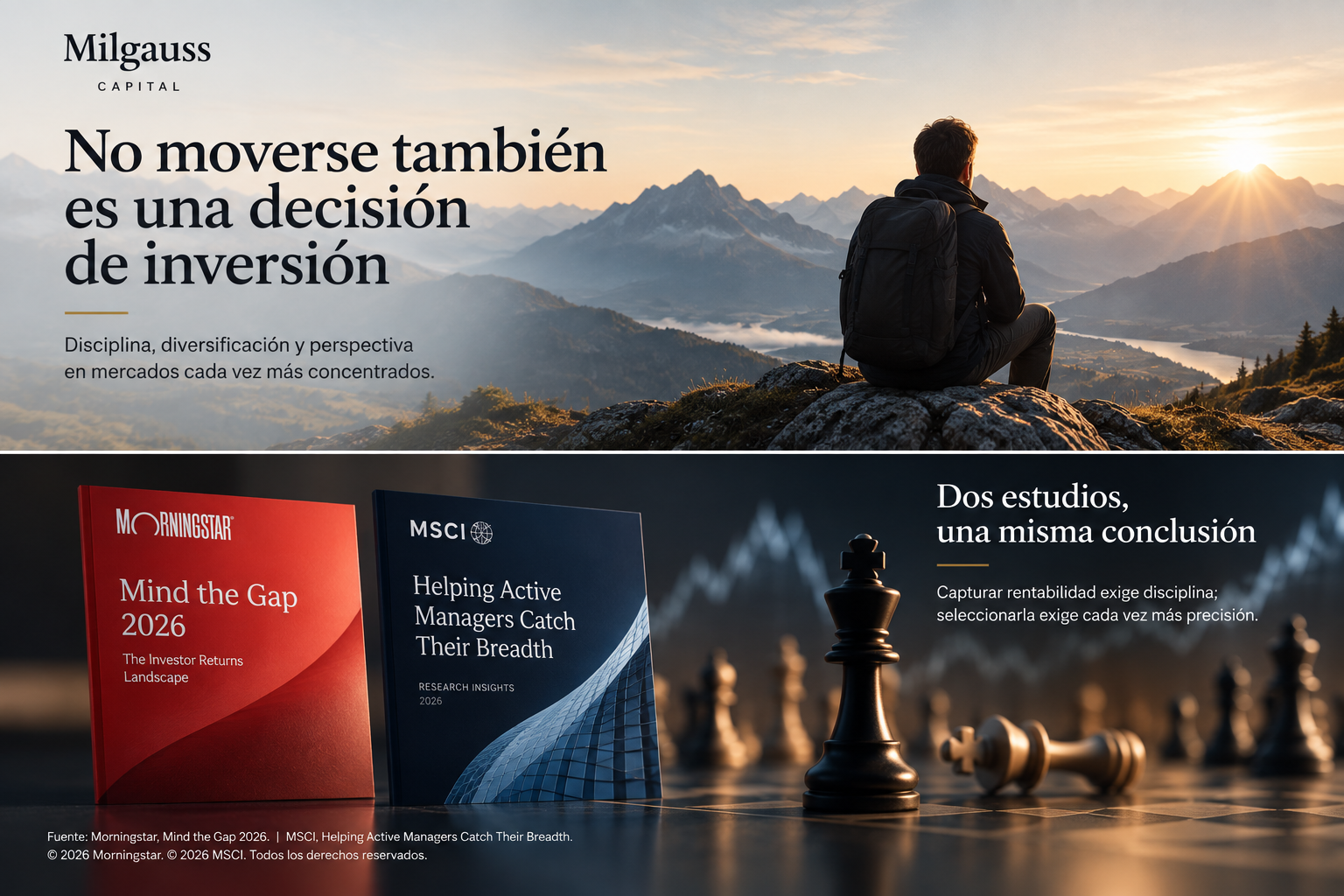 No moure's també és una decisió d'inversió