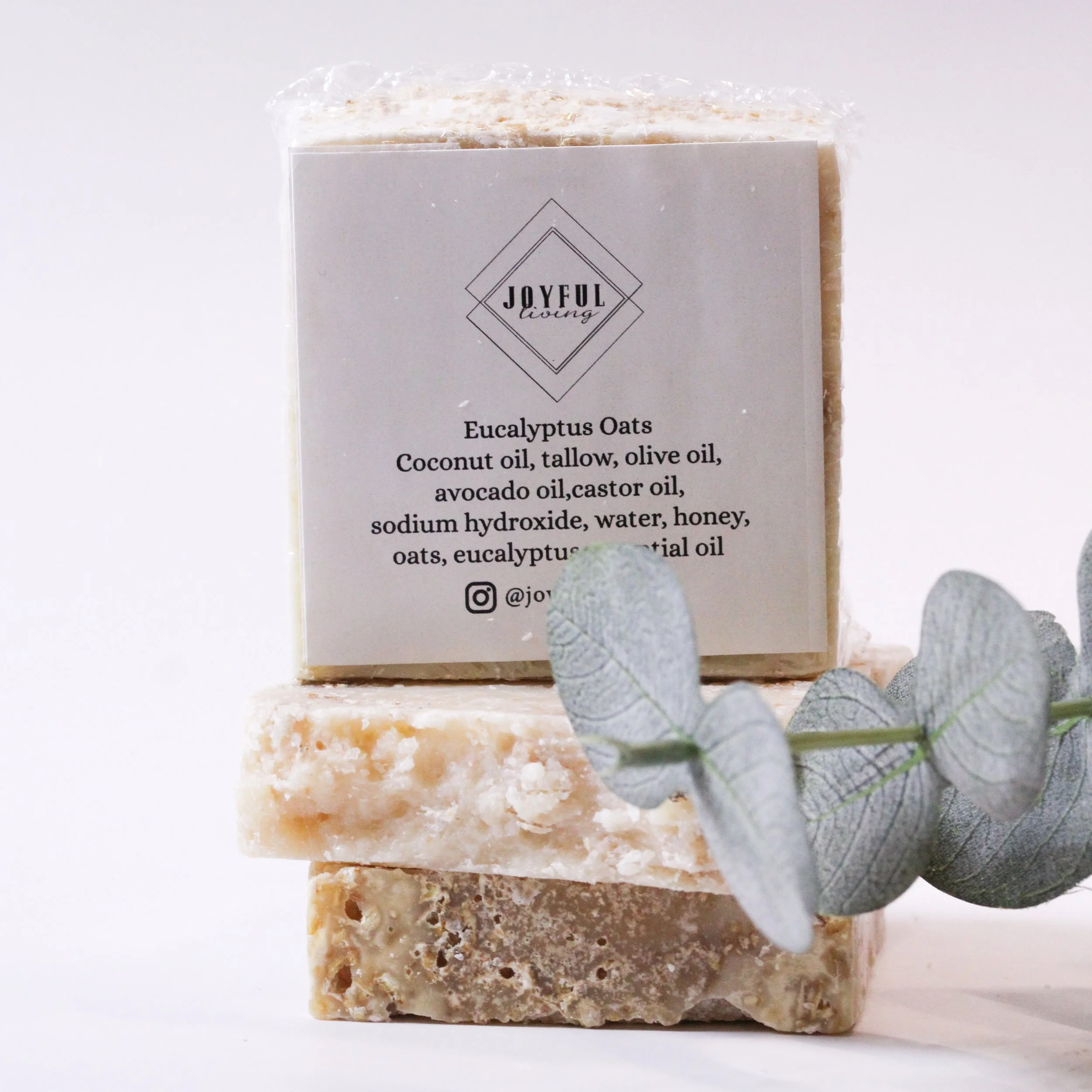 Tallow soap with eucalyptus