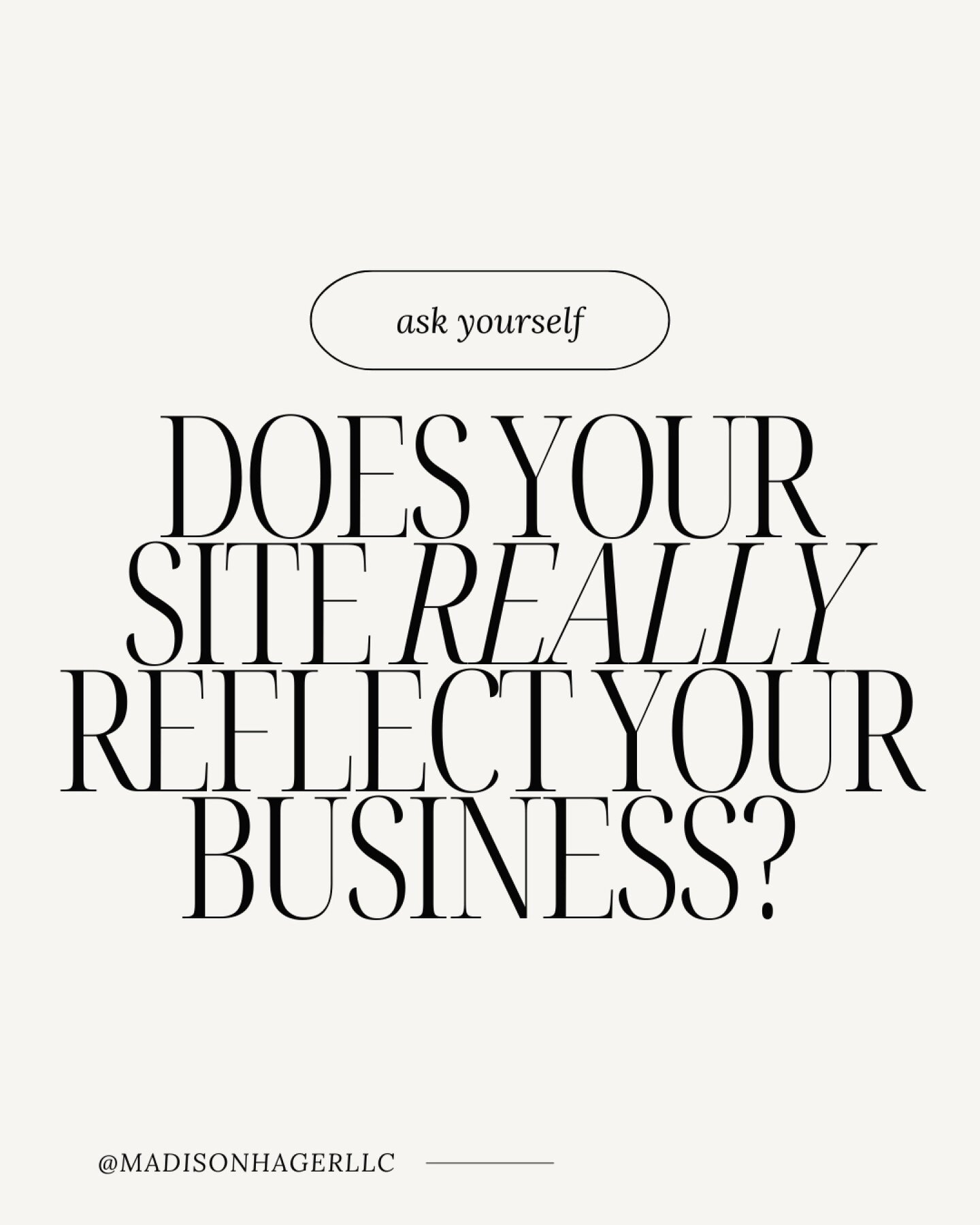 Or... is it lacking pizzazz? 🚫✨

You want your website to stand out
Be different from your competitors
Reel your ideal customer/client in

But how?

All you need is to give your site some TLC! ❤️&zwj;🩹

Every website should have personality, someth