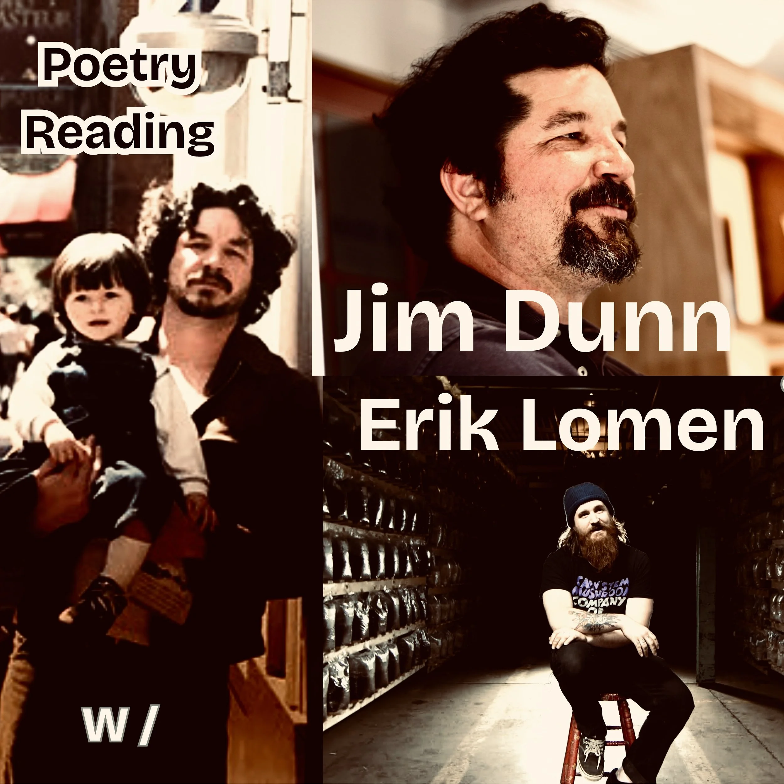 Poetry Reading: Jim Dunn &amp; Erik Lomen