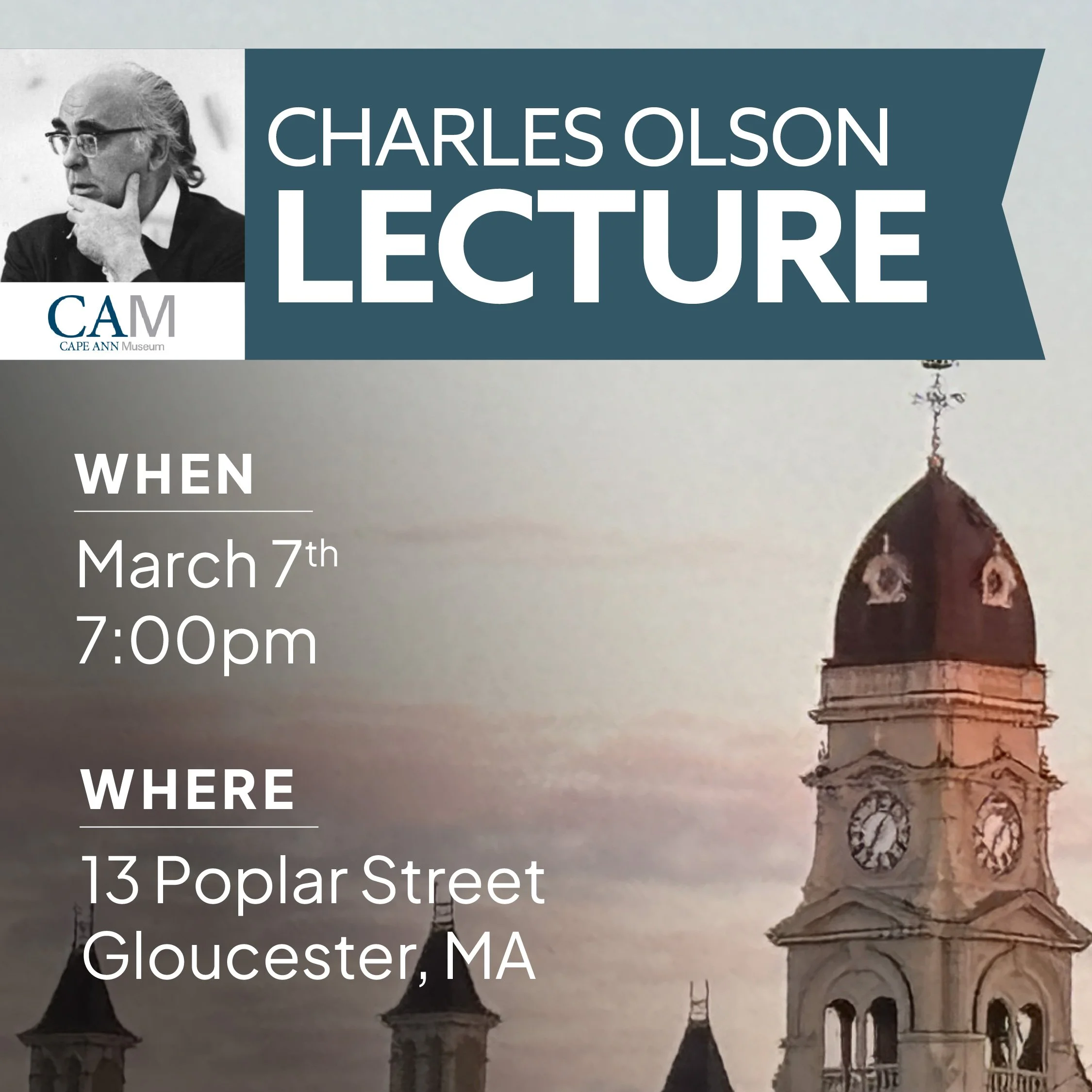 Charles Olson Lecture