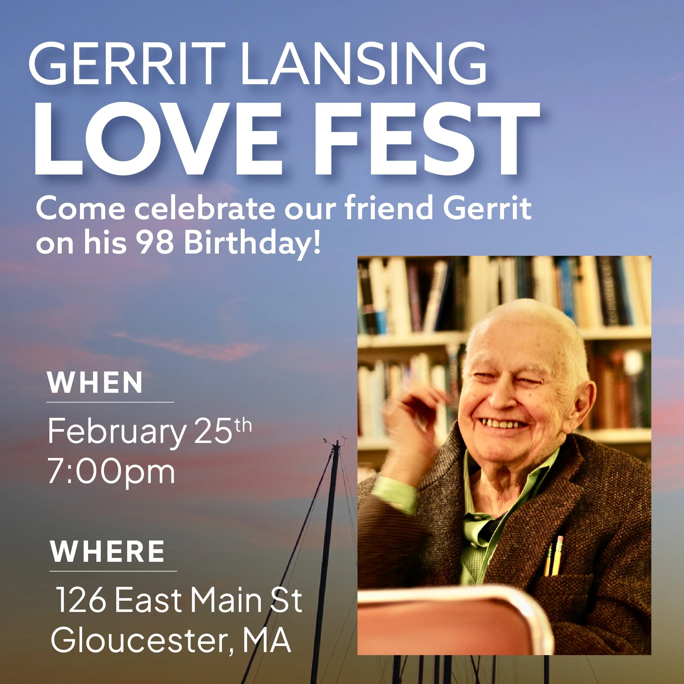Gerrit Lansing Love Fest 