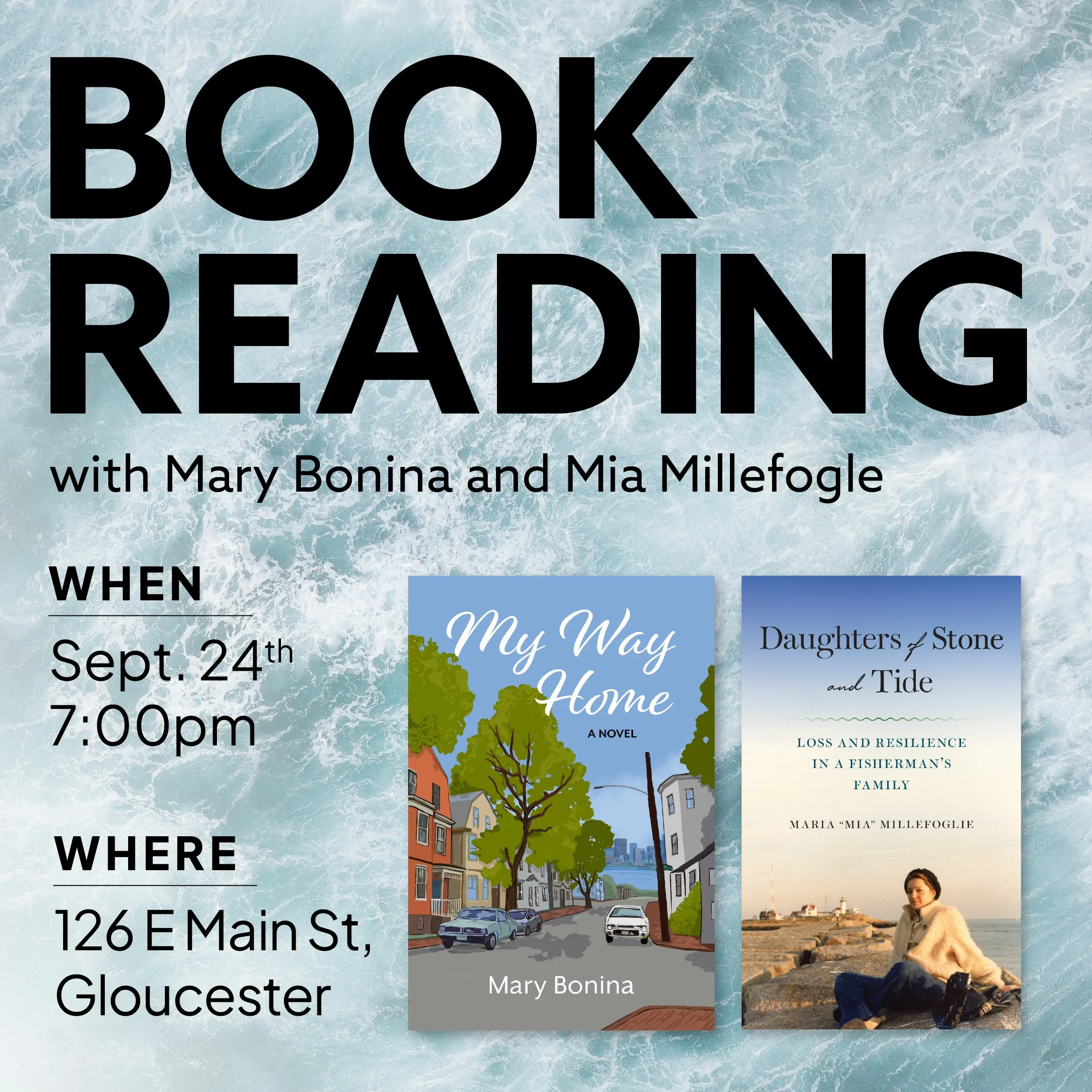 Book Reading with Mary Bonina and Mia Millefogle 
