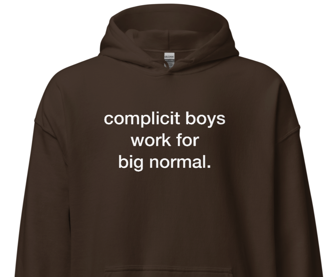 complicit boys hoodie