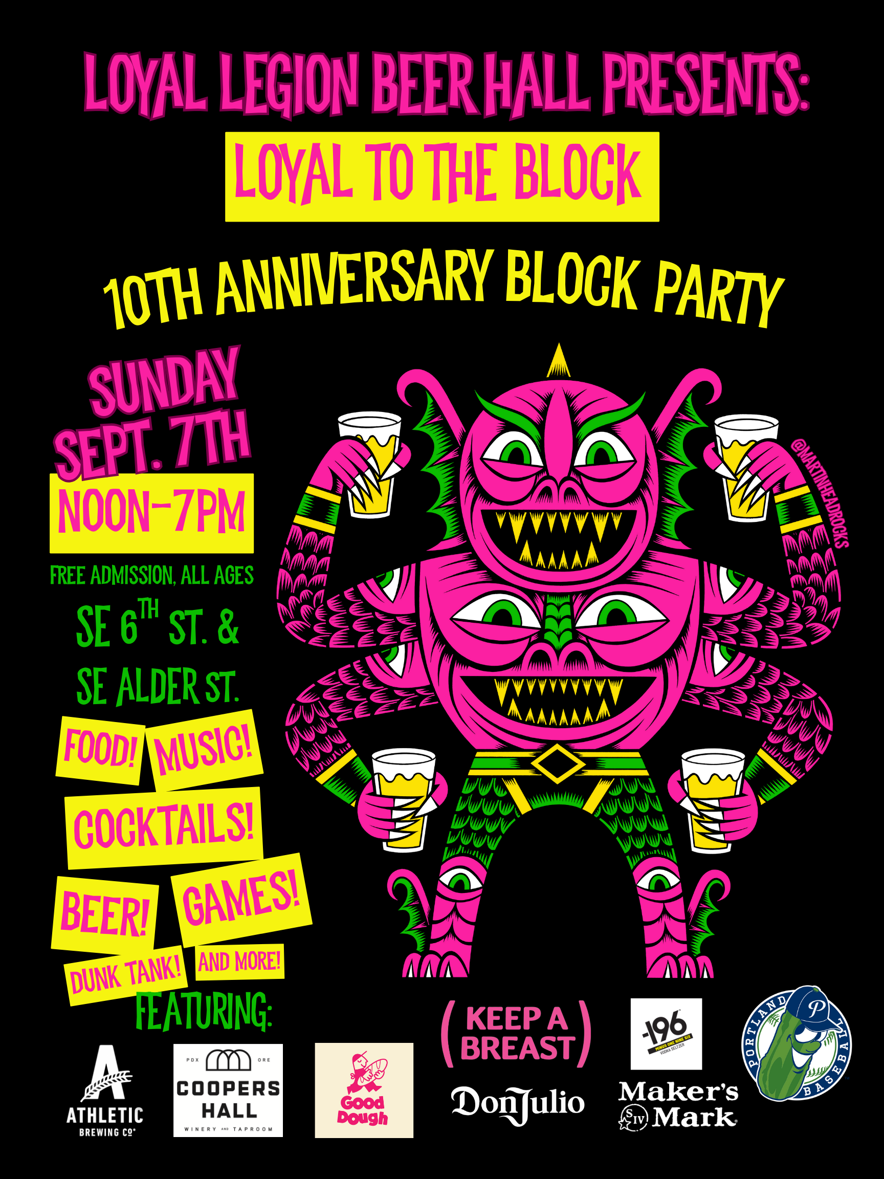 Loyal Legion Block Party