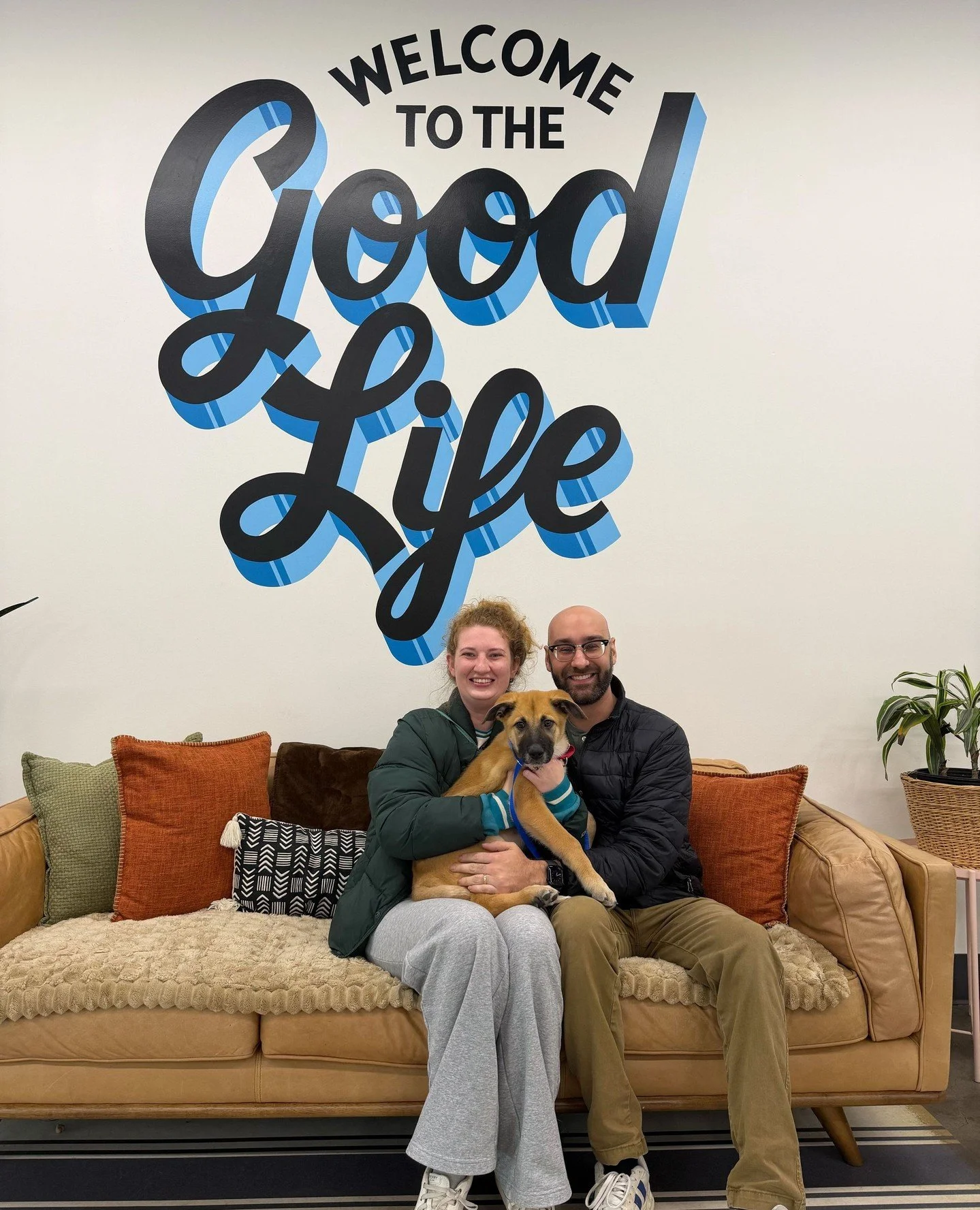 Here to sprinkle a little sunshine on your timeline this fine Happy Tails Monday.⁠
⁠
Just as the cherry blossoms were blooming around Portland last week, ten dogs also bloomed straight into the Good Life. 🌸 Congratulations to Simon, Gene, Parker, Pr