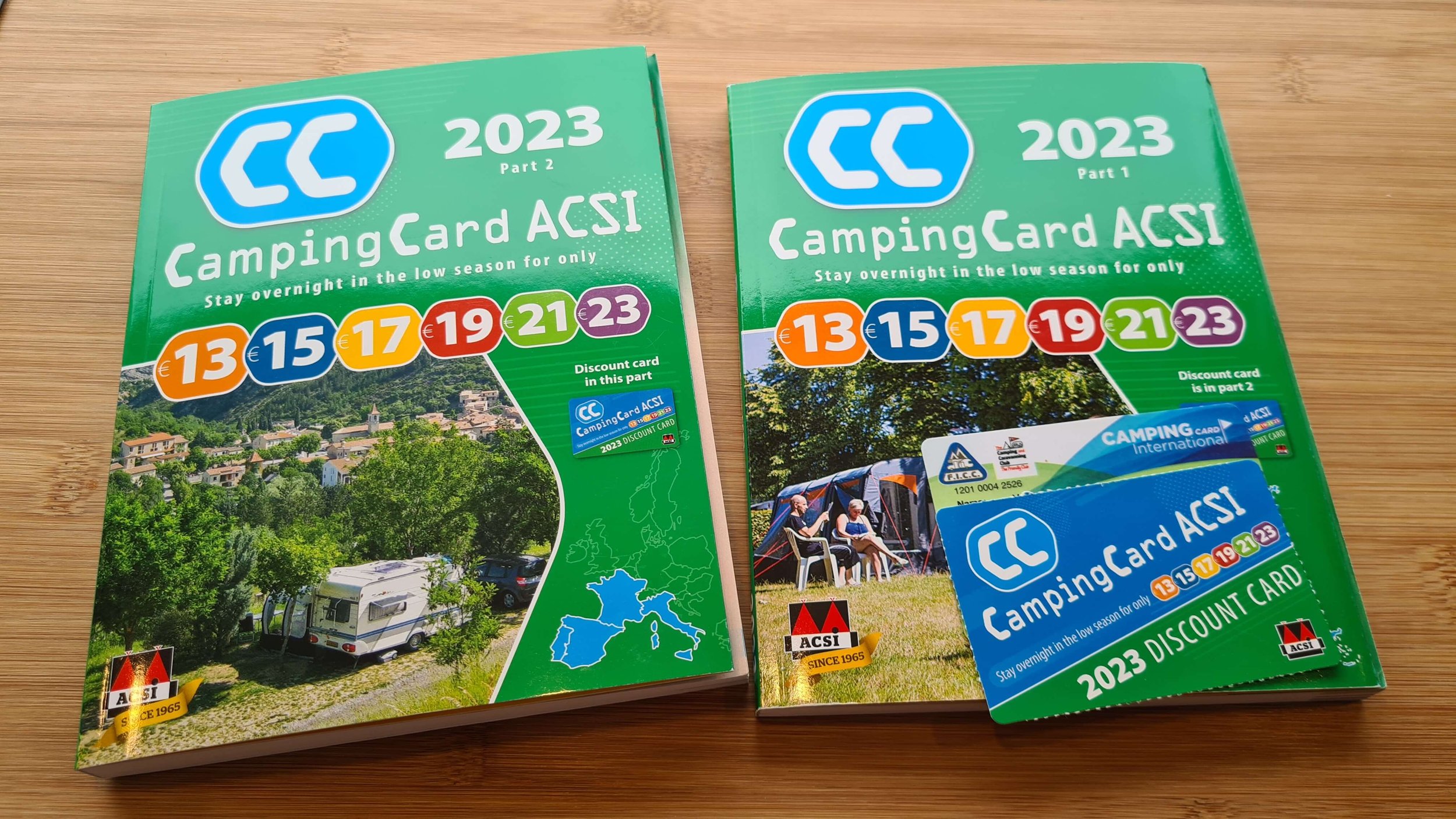 European Discount Camping Cards: ACSI, CCI & CKE | Rolling Bothy