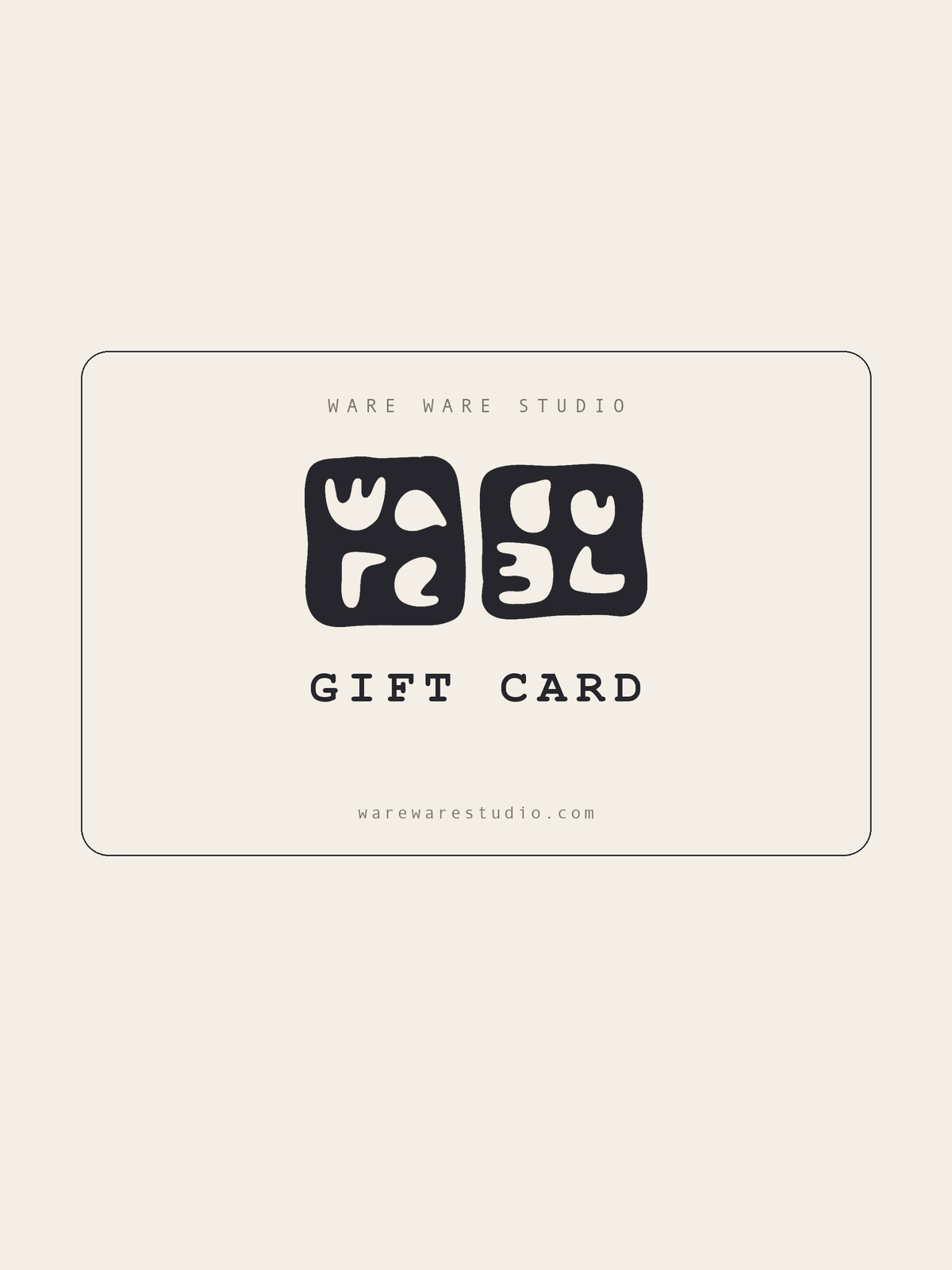 Ware Ware Gift Card