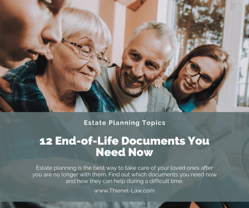 12 End-of-Life Documents You Need Now