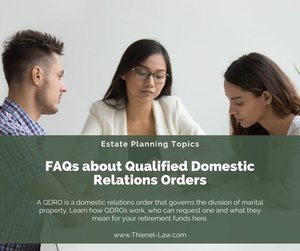 FAQs about Qualified Domestic Relations