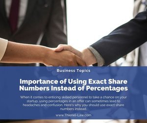 Importance of Using Exact Share Numbers Instead of Percentages