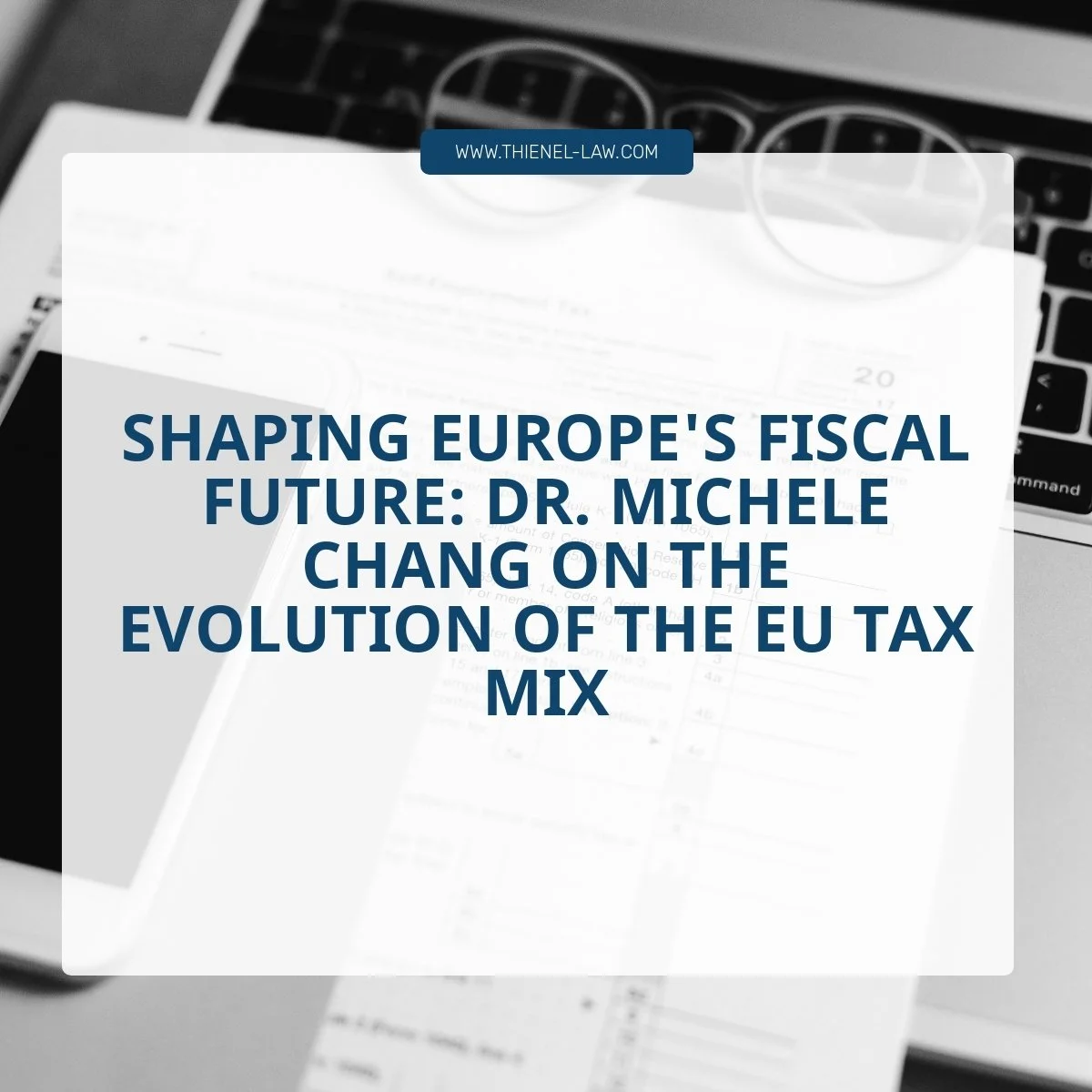 Shaping Europe's Fiscal Future: Dr. Michele Chang on the Evolution of the EU Tax Mix