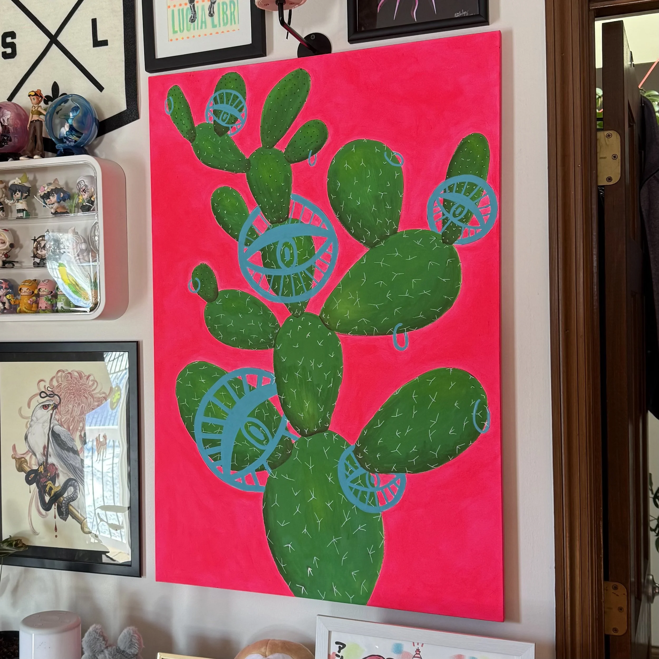 THORNY (24" x 36" - Oils on Canvas)