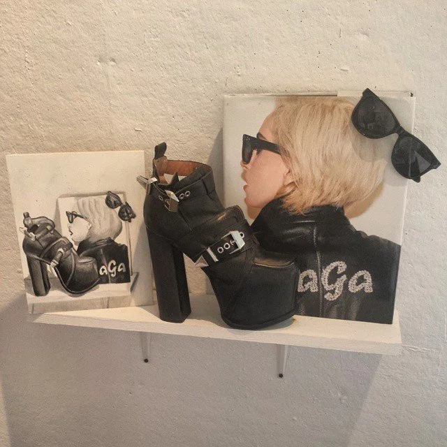 GAGA STILL LIFE (8" x 10" - Oils on Wood Panel)