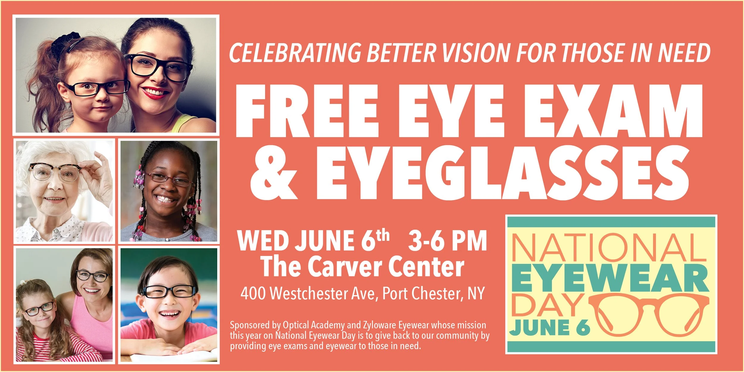 National Eyewear Day Community Event