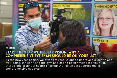 Start the Year with Clear Vision: Why a Comprehensive Eye Exam Should Be on Your List