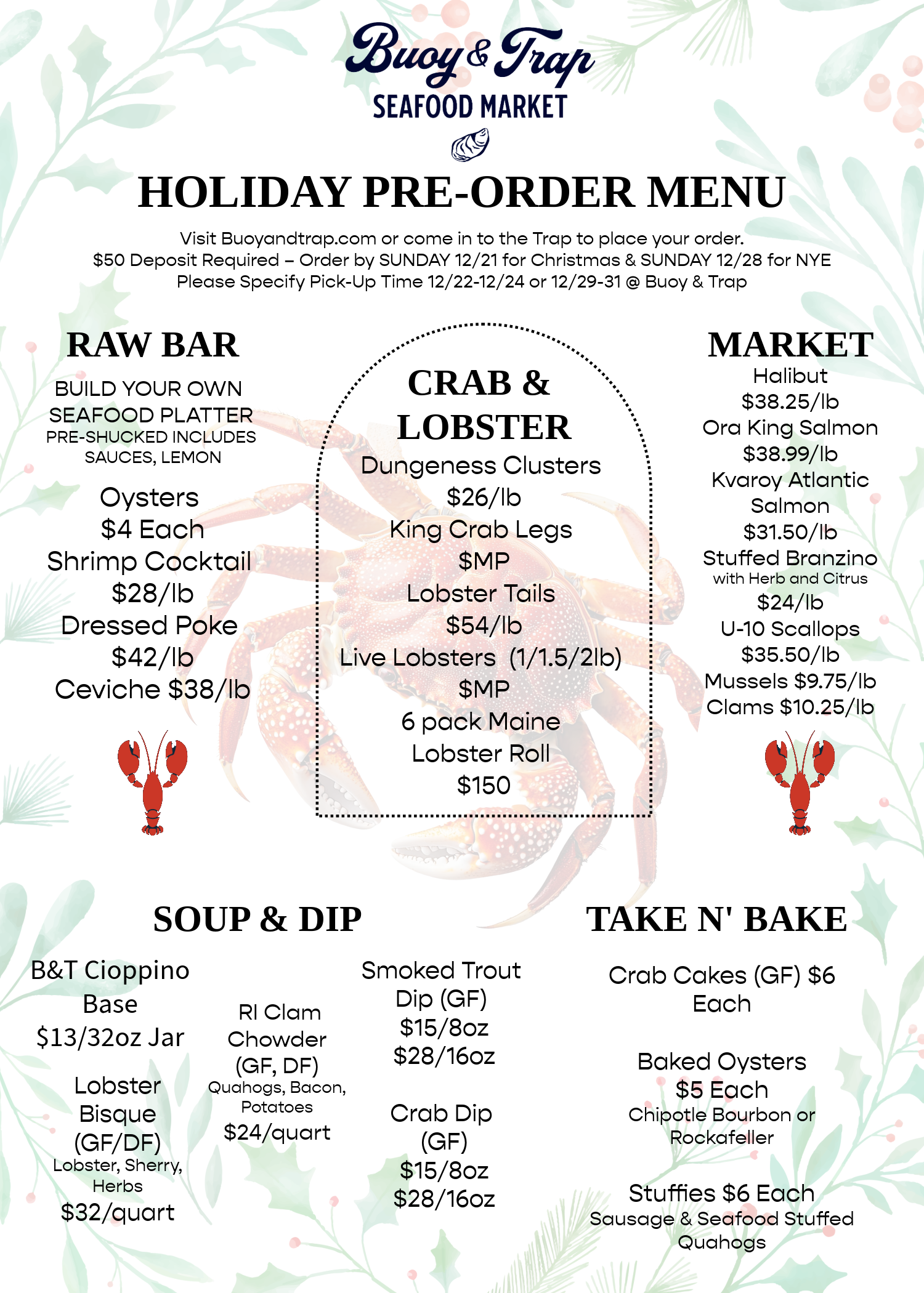 Pre-Order Deposit (Nonrefundable)