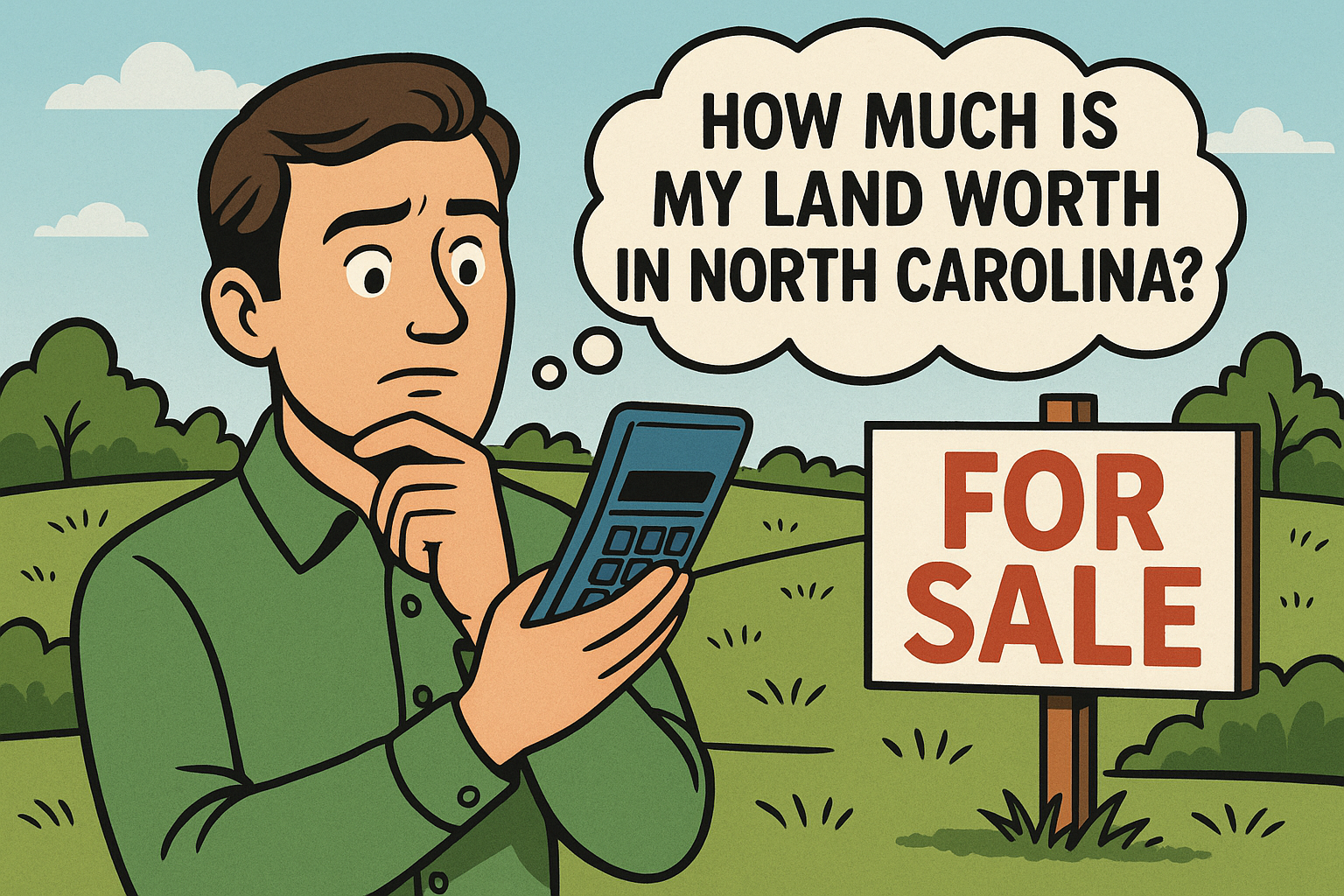 How Much Is My Land Worth in North Carolina? 5 Ways to Find Out