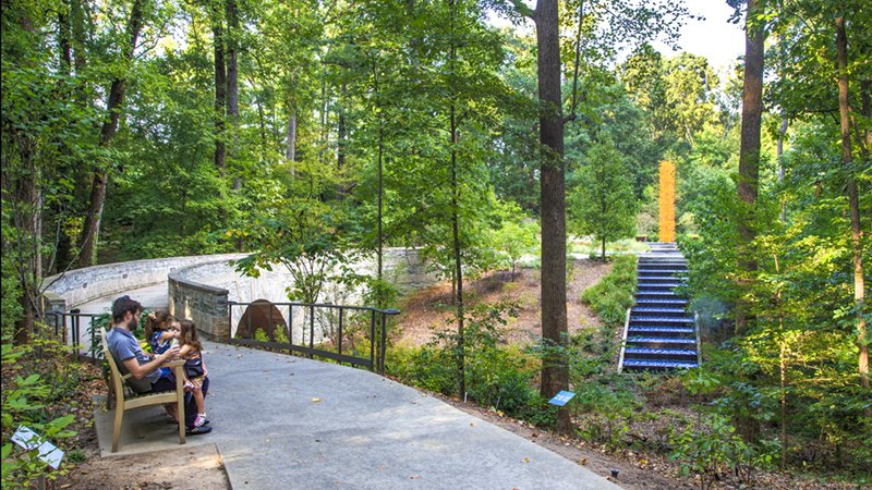 Atlanta Botanical Garden Gardens in Storza Woods