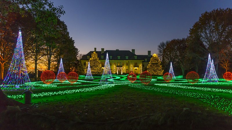 Indianapolis Museum of Art Holiday Lights