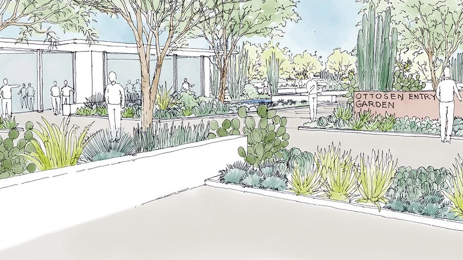 Desert Botanical Garden Ottosen Entry Garden Enhancements