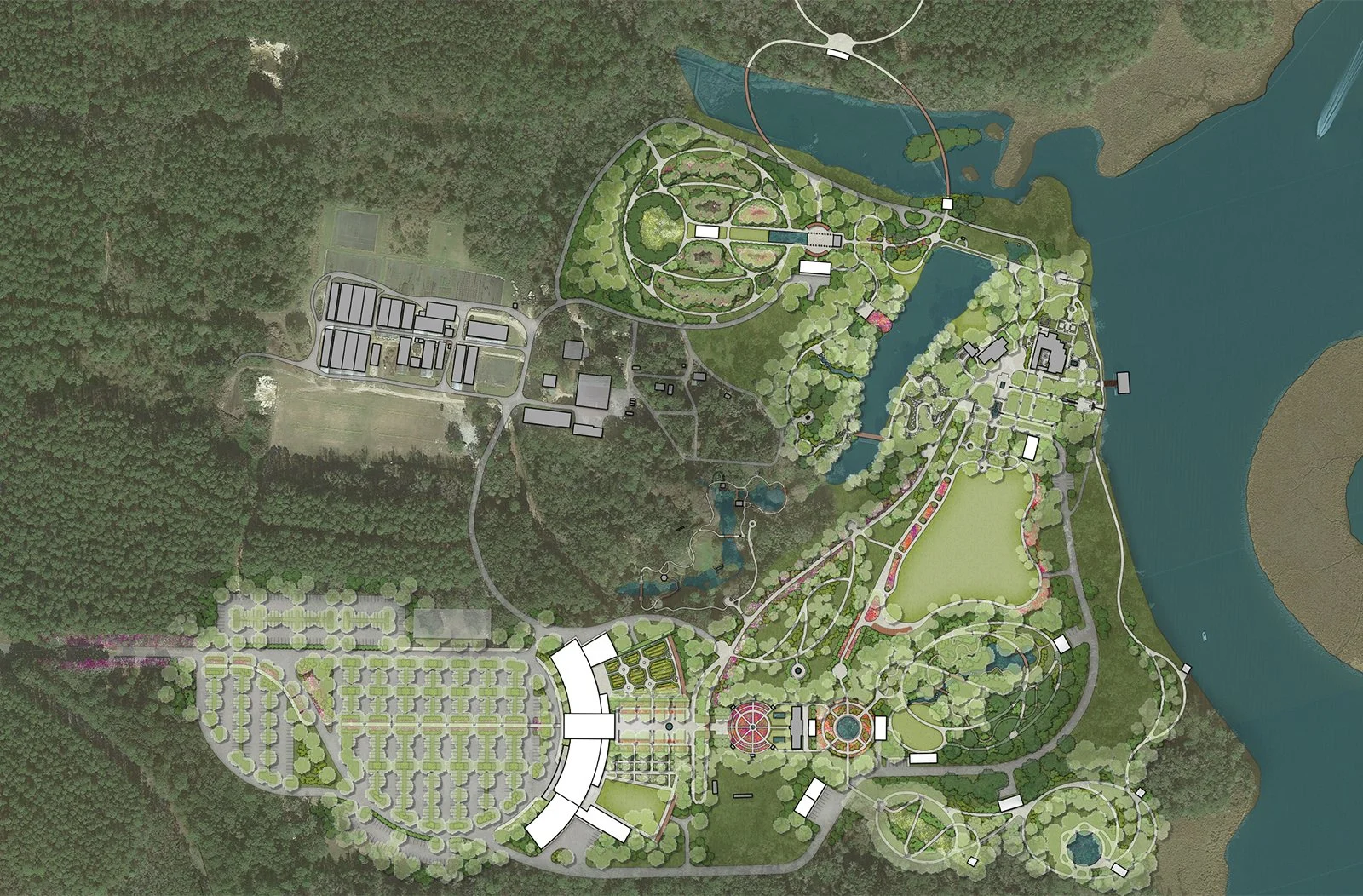 Bellingrath Gardens And Home Master Plan 3 Fromme DESIGN