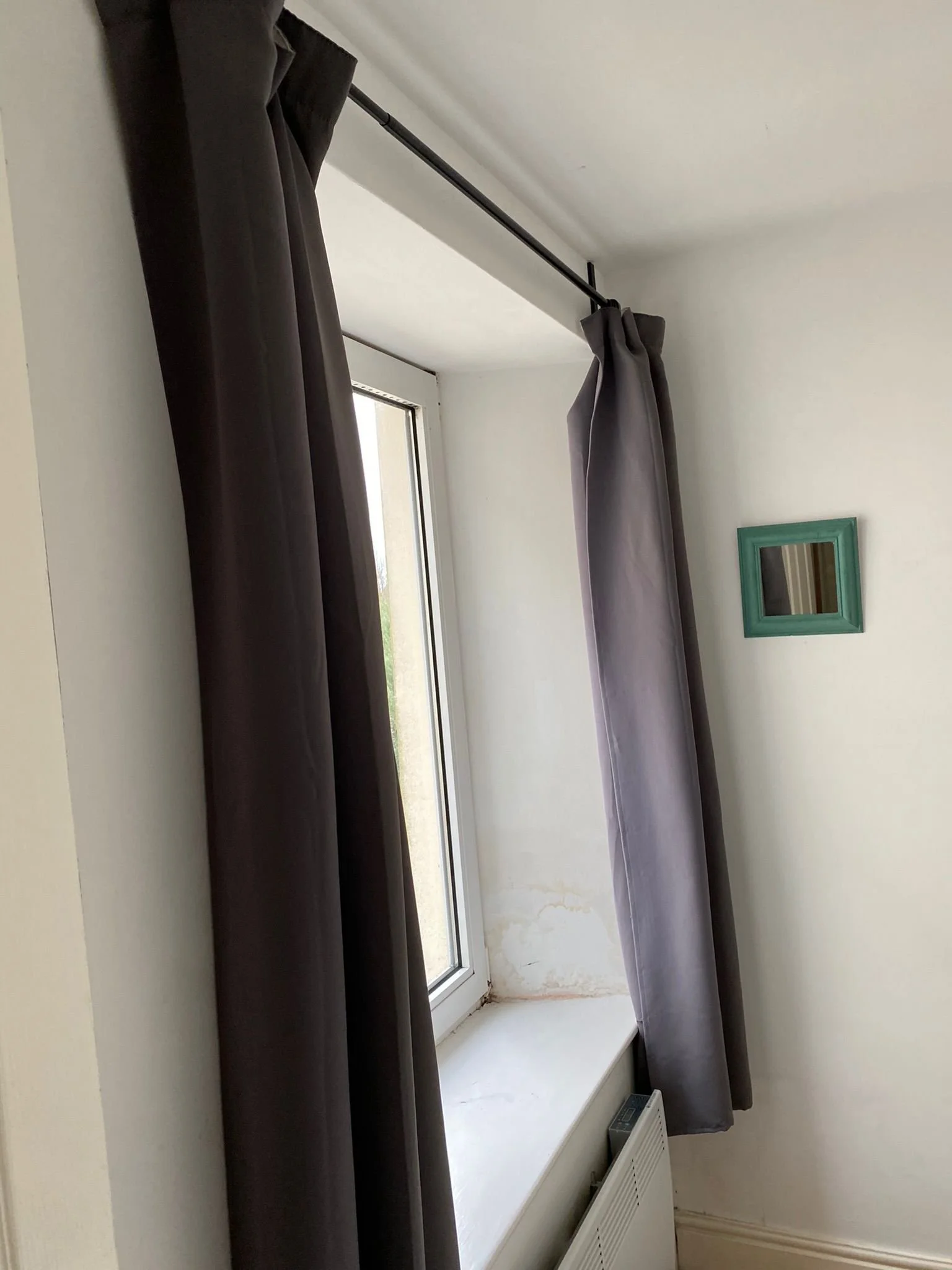 Example of old curtains