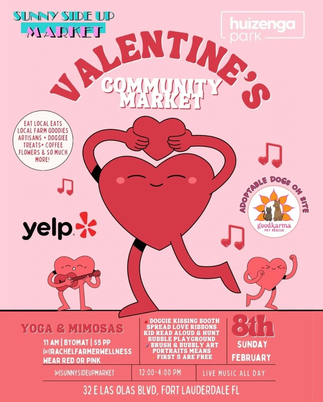 💘 HAPPENING TODAY! Find Your Furry Valentine 🐾 💘

We&rsquo;re popping up TODAY at the Valentine&rsquo;s Community Market at @huizengapark &mdash; and we&rsquo;re bringing adoptable dogs ready to steal your heart 🐶❤️

Come soak up the good vibes, 