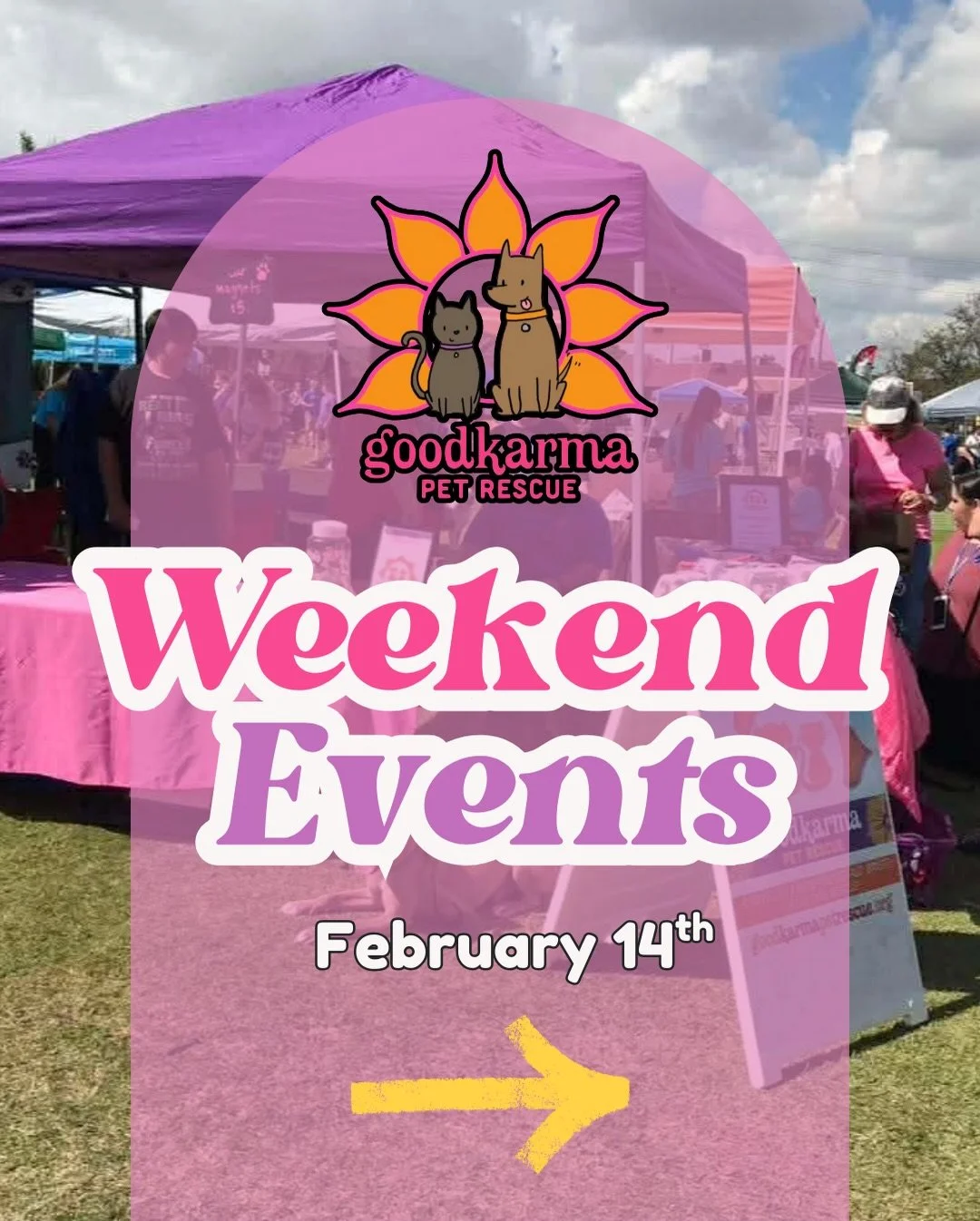 💘 Love is in the Air &mdash; and Waiting to Meet You! 🐾

This Valentine&rsquo;s Day, skip the flowers and fall in love with a furry soulmate! Good Karma Pet Rescue is hosting THREE adoption events this Saturday, Feb. 14 &mdash; and your perfect mat