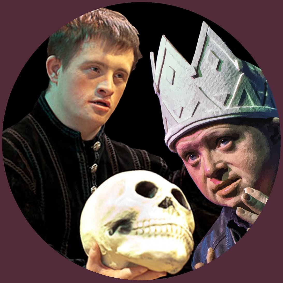 Hamlet och Hamlet!
En av programpunkterna p&aring; Stockholms Internationella Downs Syndromfestival - 
Den 23 mars, kl.15:00-17:00 p&aring; Telefonfabriken.

F&ouml;rst spelas f&ouml;rest&auml;llningen M&auml;nniskokung Hamlet, Mosaikteatern. De medv