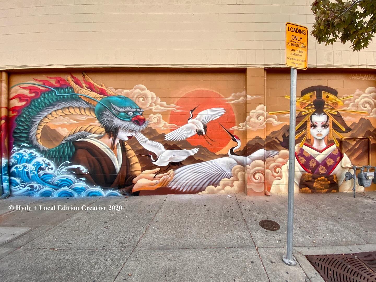 One of the most admired murals in Walnut Creek, brought to you by your powerhouse art producers
.
@hyderocksta leading the charge